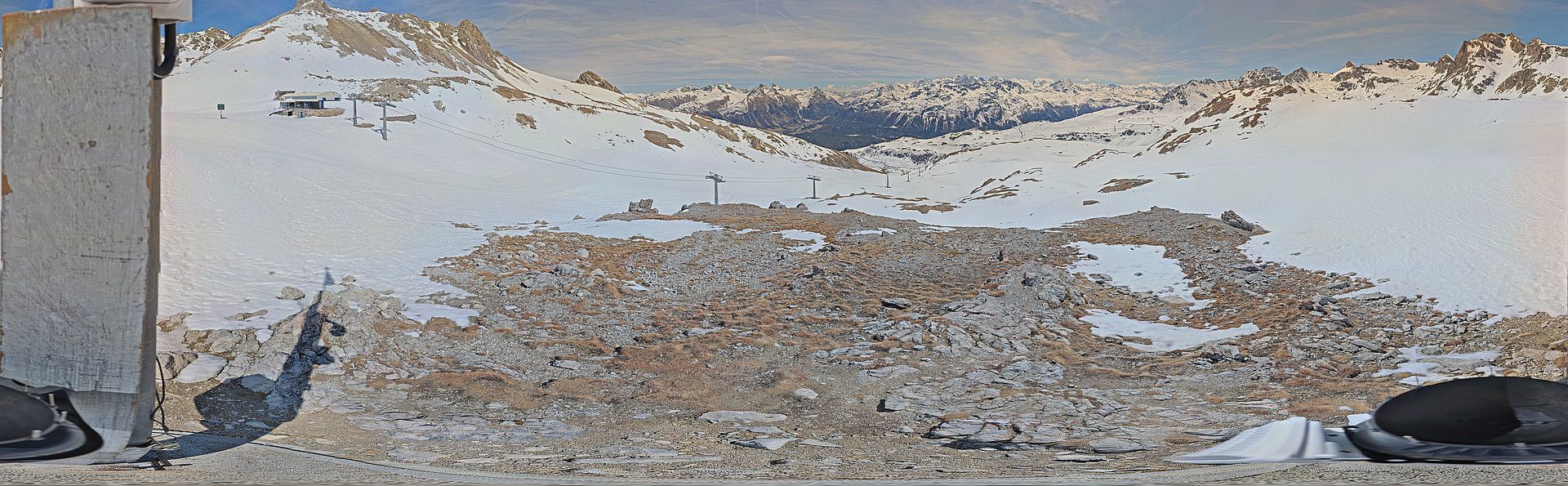 Celerina: St. Moritz - Trais Fluors Bergstation