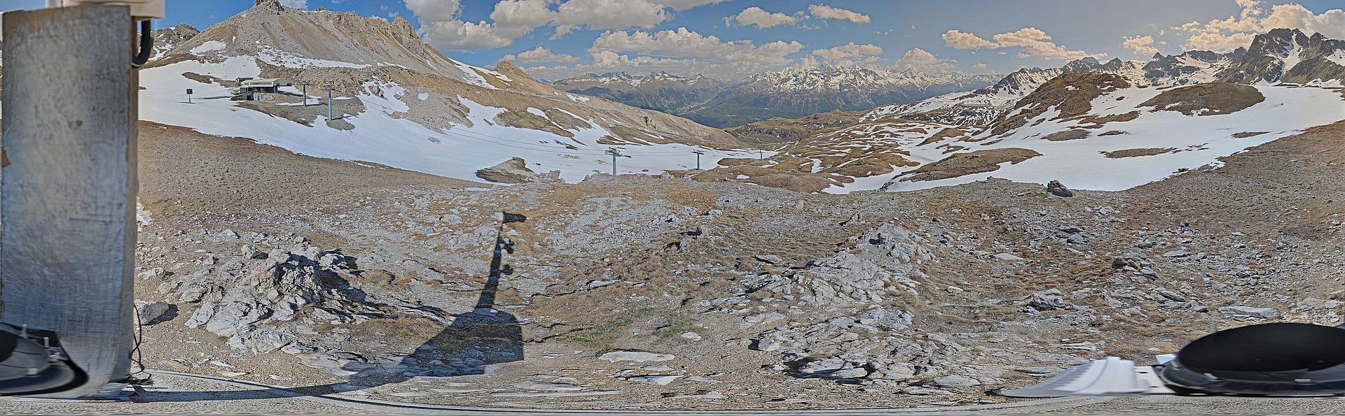 Celerina: St. Moritz - Trais Fluors Bergstation