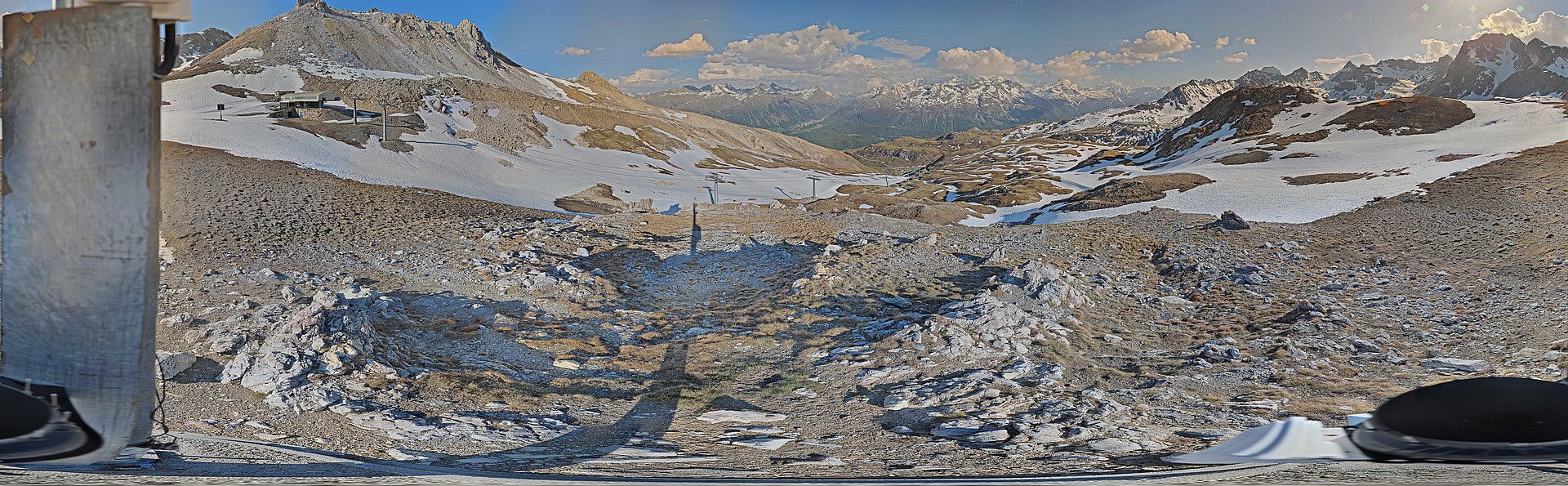 Celerina: St. Moritz - Trais Fluors Bergstation