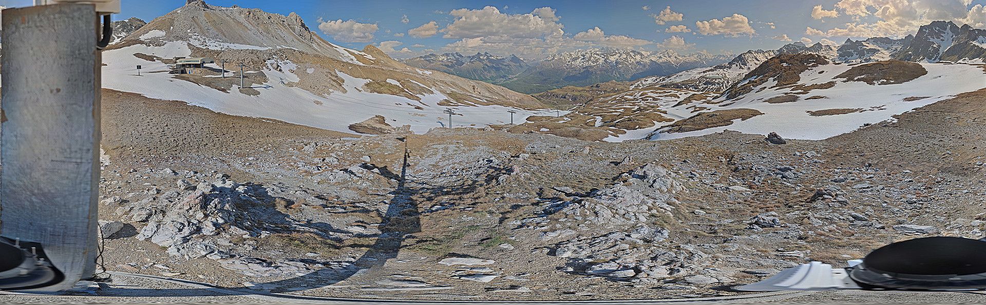 Celerina: St. Moritz - Trais Fluors Bergstation
