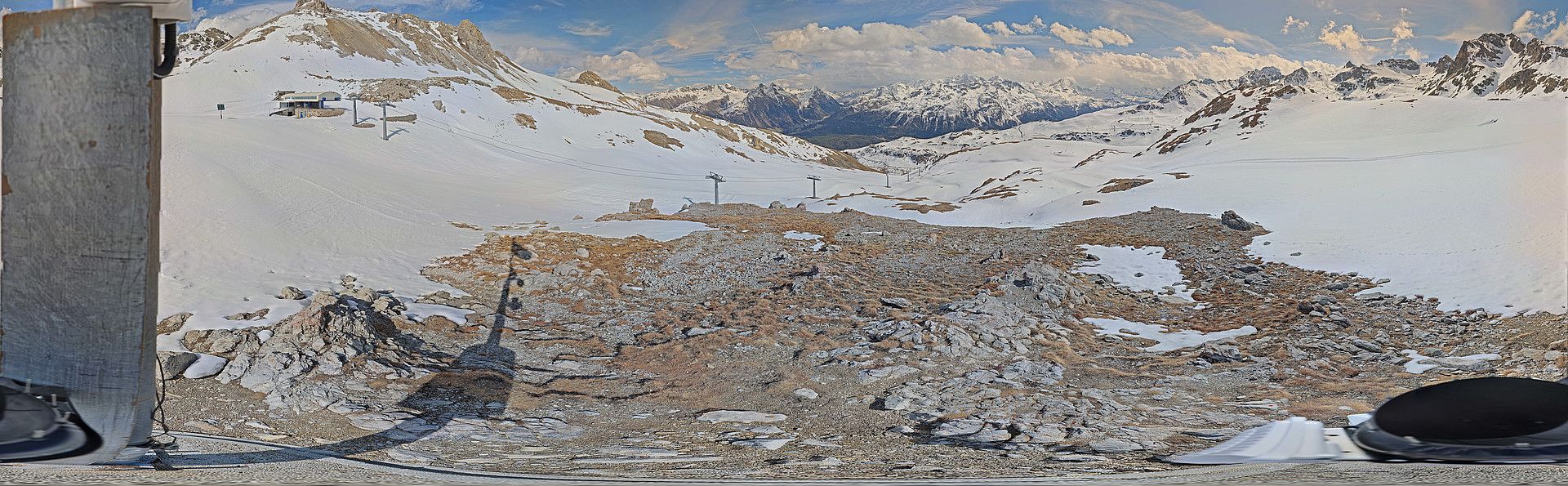 Celerina: St. Moritz - Trais Fluors Bergstation