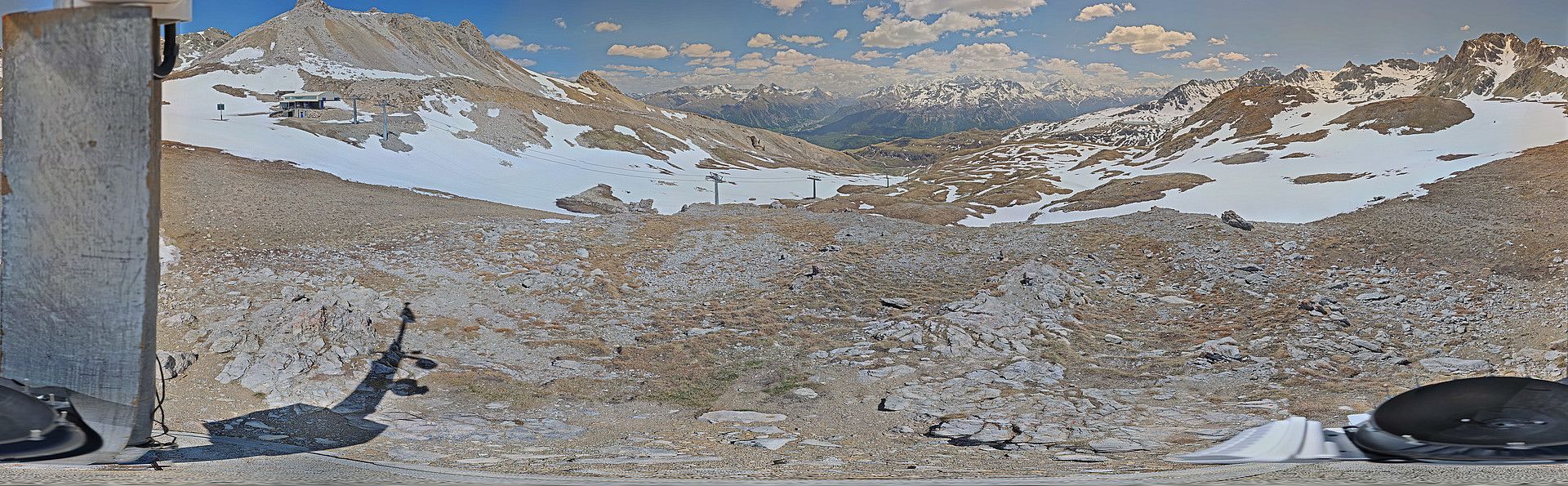 Celerina: St. Moritz - Trais Fluors Bergstation
