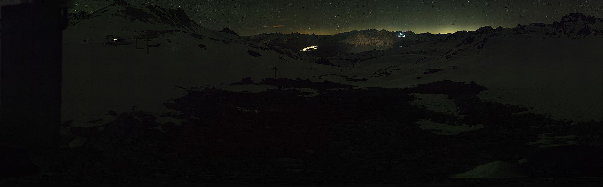 Celerina: St. Moritz - Trais Fluors Bergstation