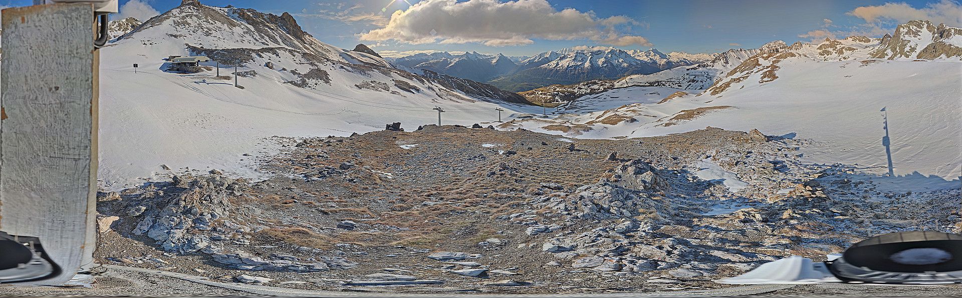 Celerina: St. Moritz - Trais Fluors Bergstation