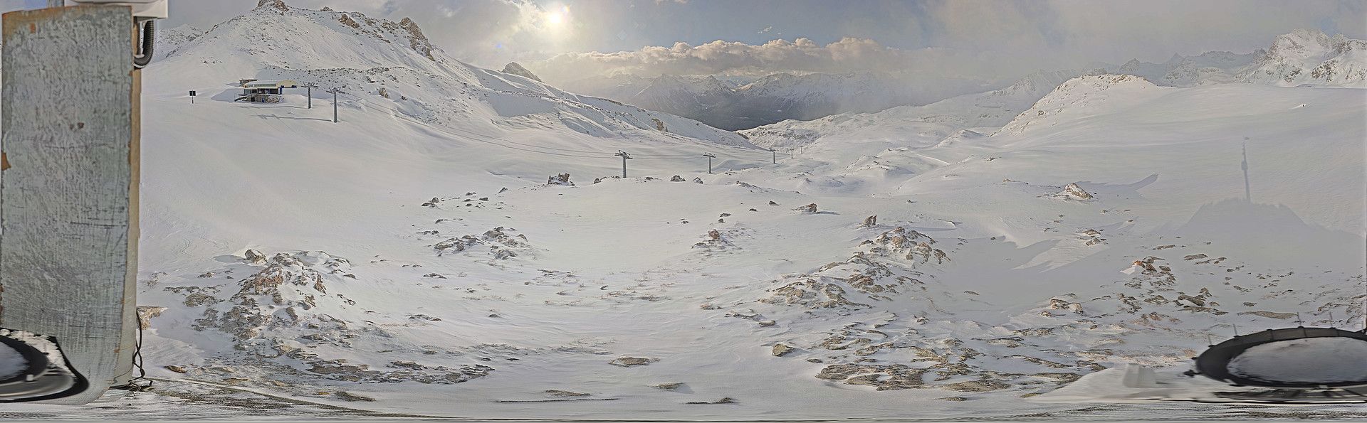 Celerina: St. Moritz - Trais Fluors Bergstation