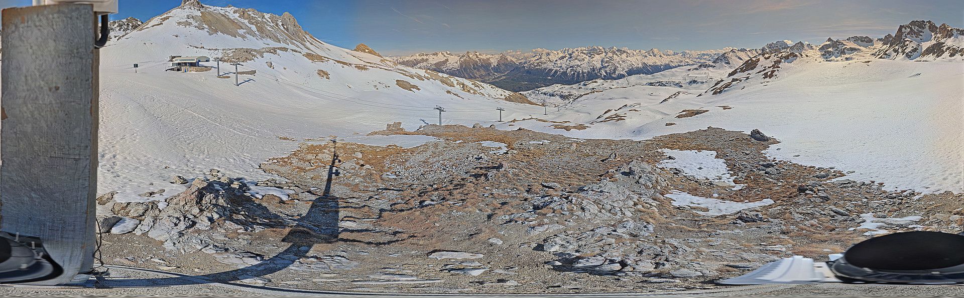 Celerina: St. Moritz - Trais Fluors Bergstation