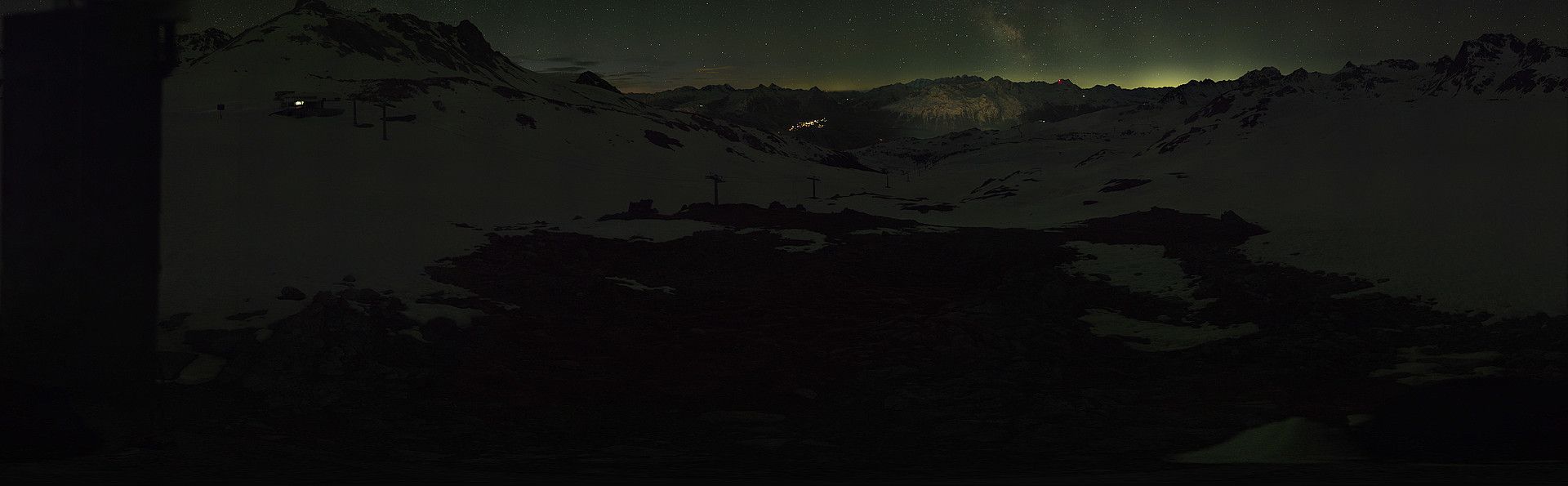 Celerina: St. Moritz - Trais Fluors Bergstation