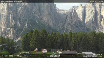 immagine della webcam nei dintorni di Predazzo: webcam Vigo Ciampedie