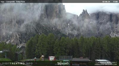 immagine della webcam nei dintorni di Ciampac Alba: webcam Vigo Ciampedie