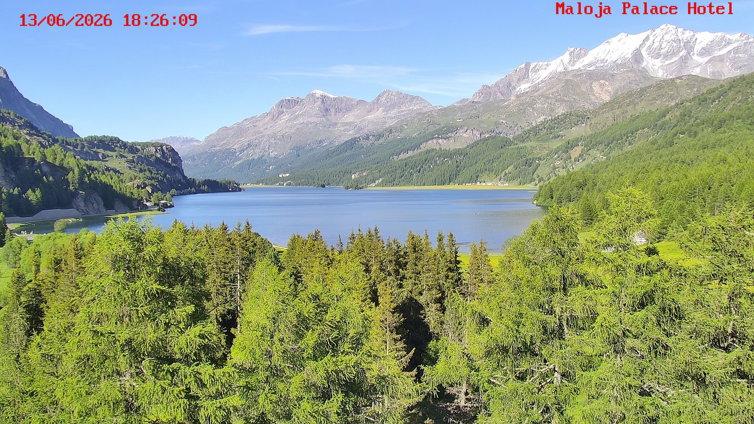 Bregaglia: Maloja webcam