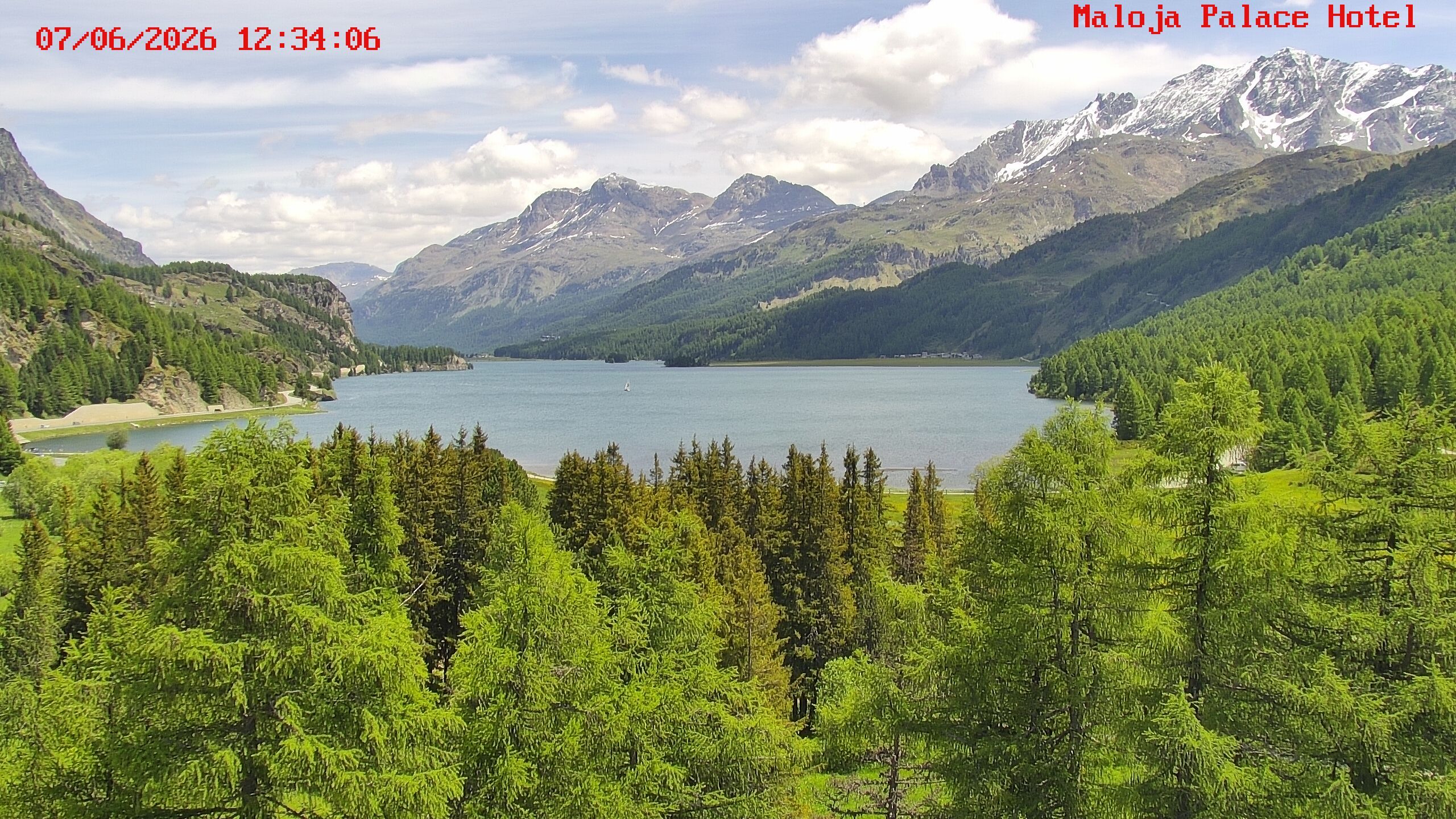 Bregaglia: Maloja webcam