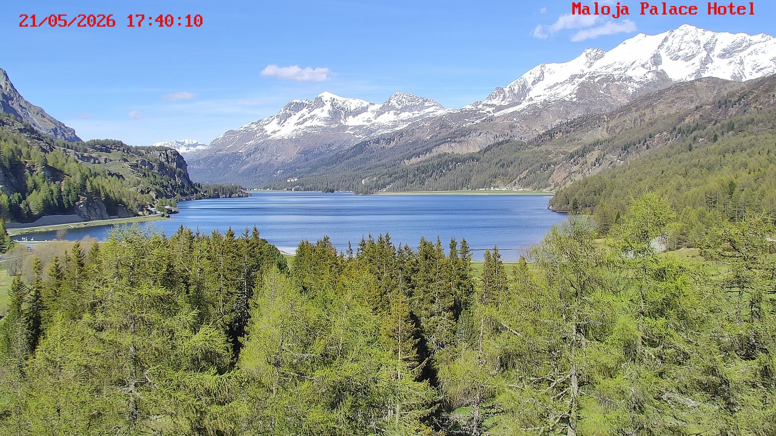 Bregaglia: Maloja webcam