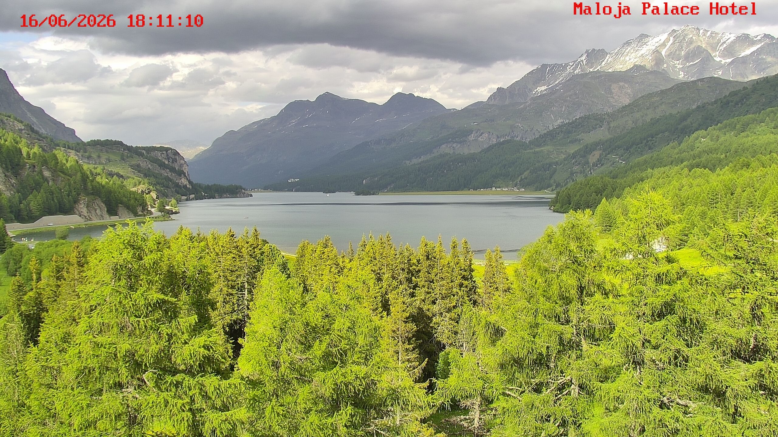 Bregaglia: Maloja webcam