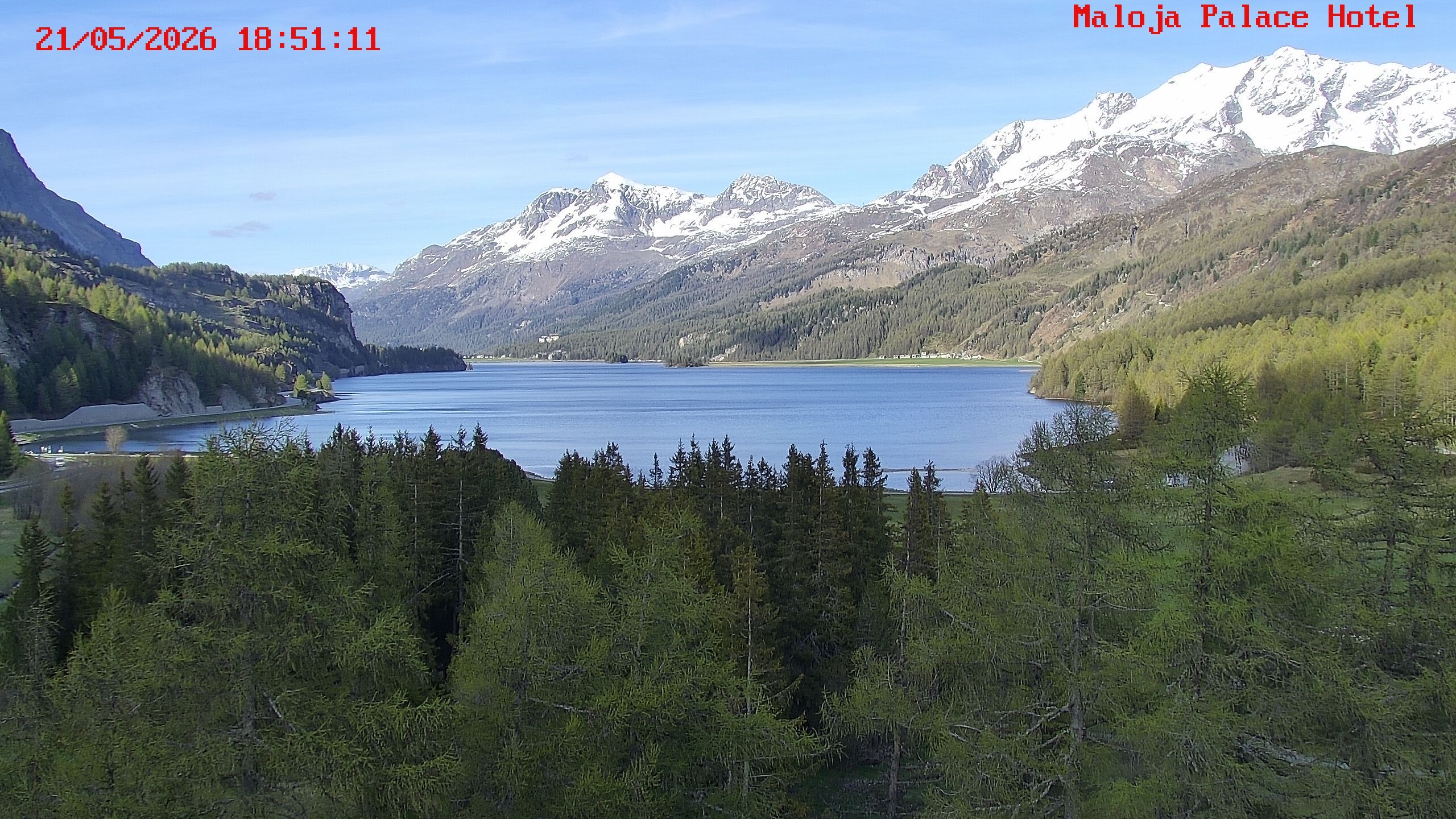 Bregaglia: Maloja webcam