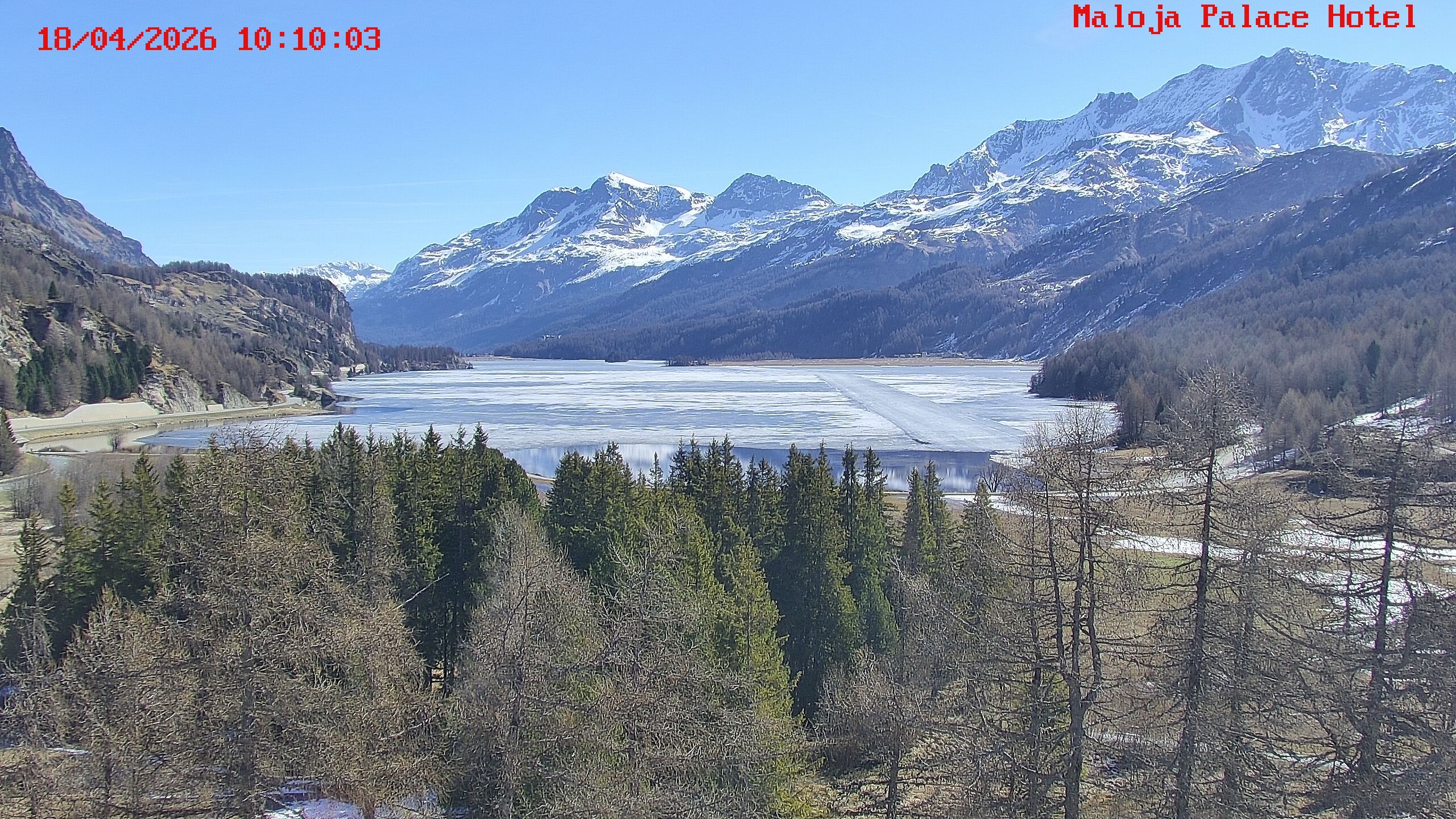 Bregaglia: Maloja webcam