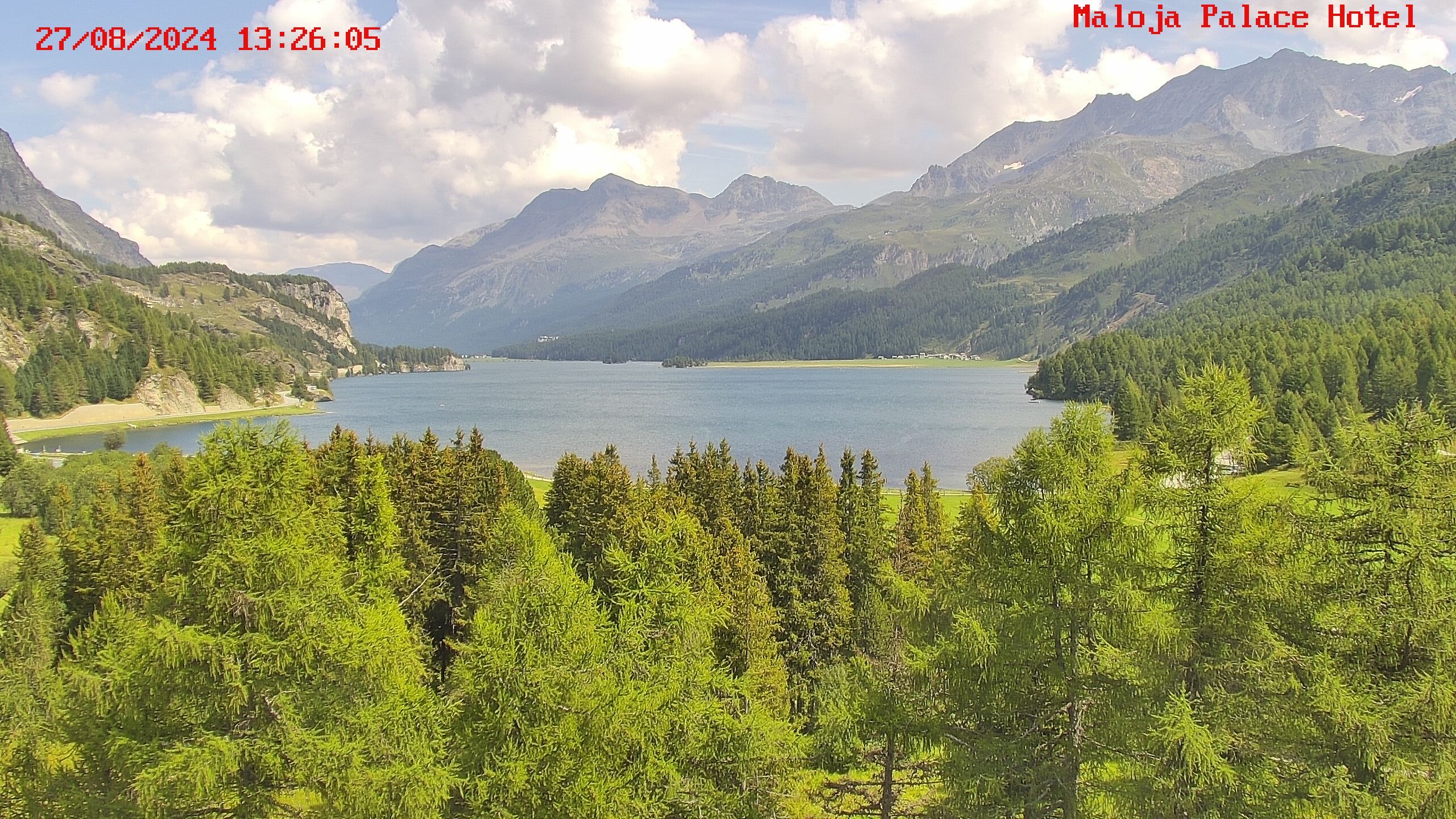 Bregaglia: Maloja webcam