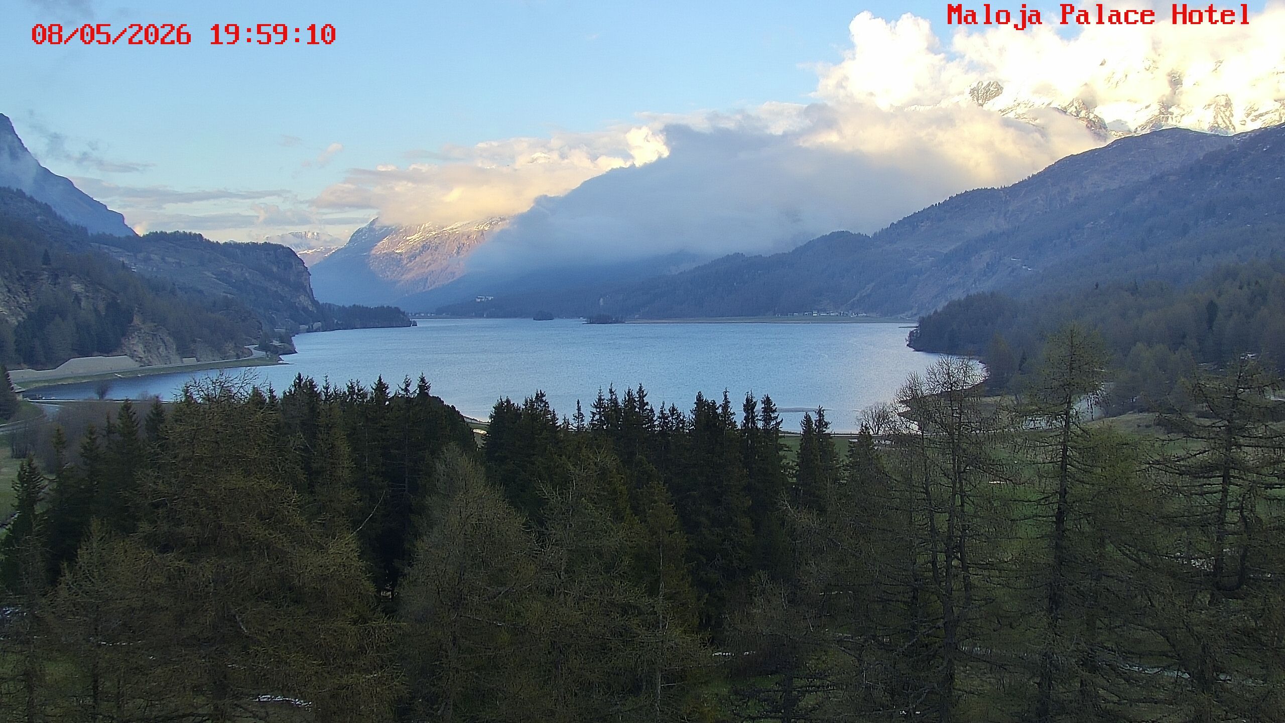 Bregaglia: Maloja webcam