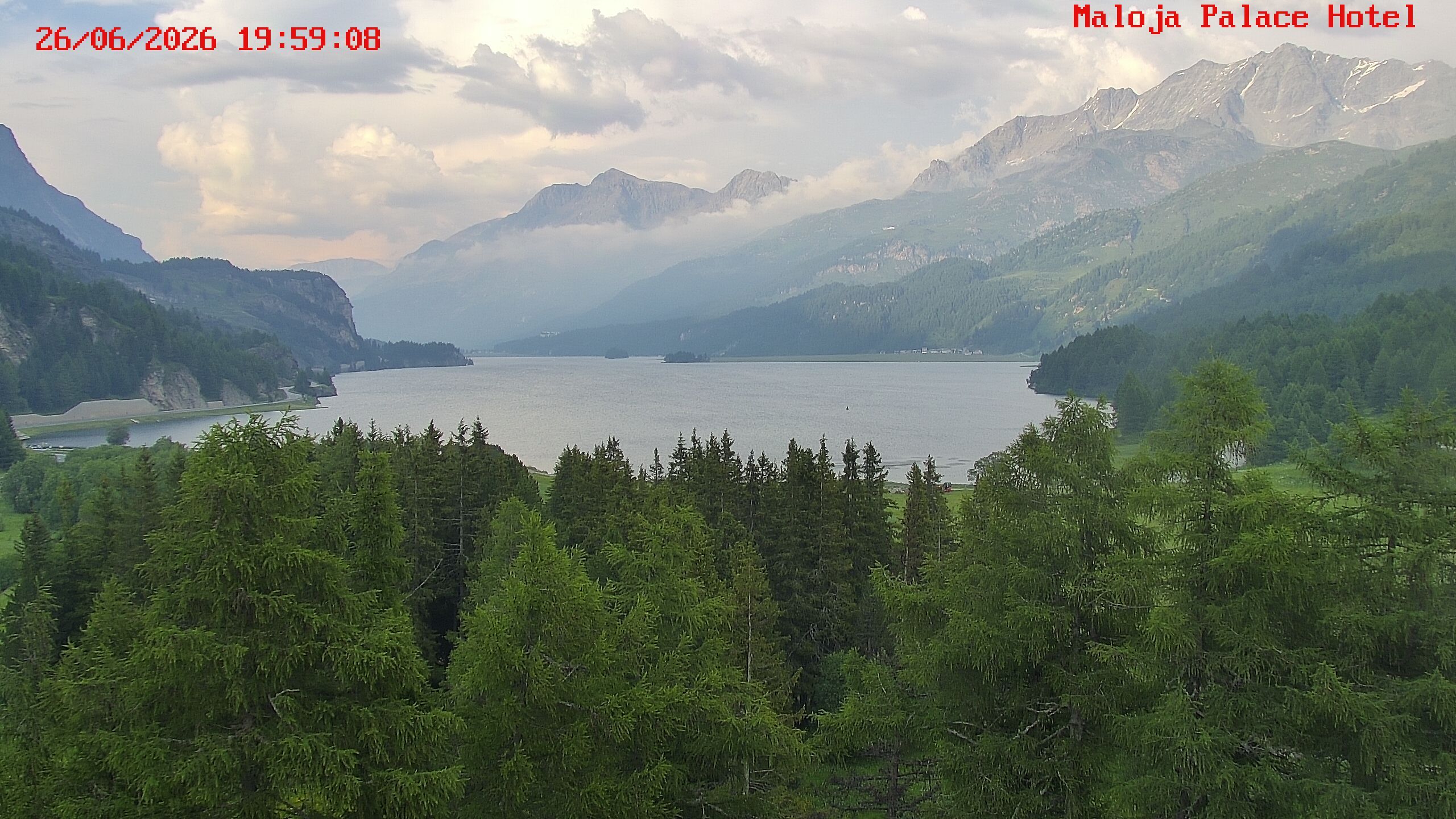 Bregaglia: Maloja webcam