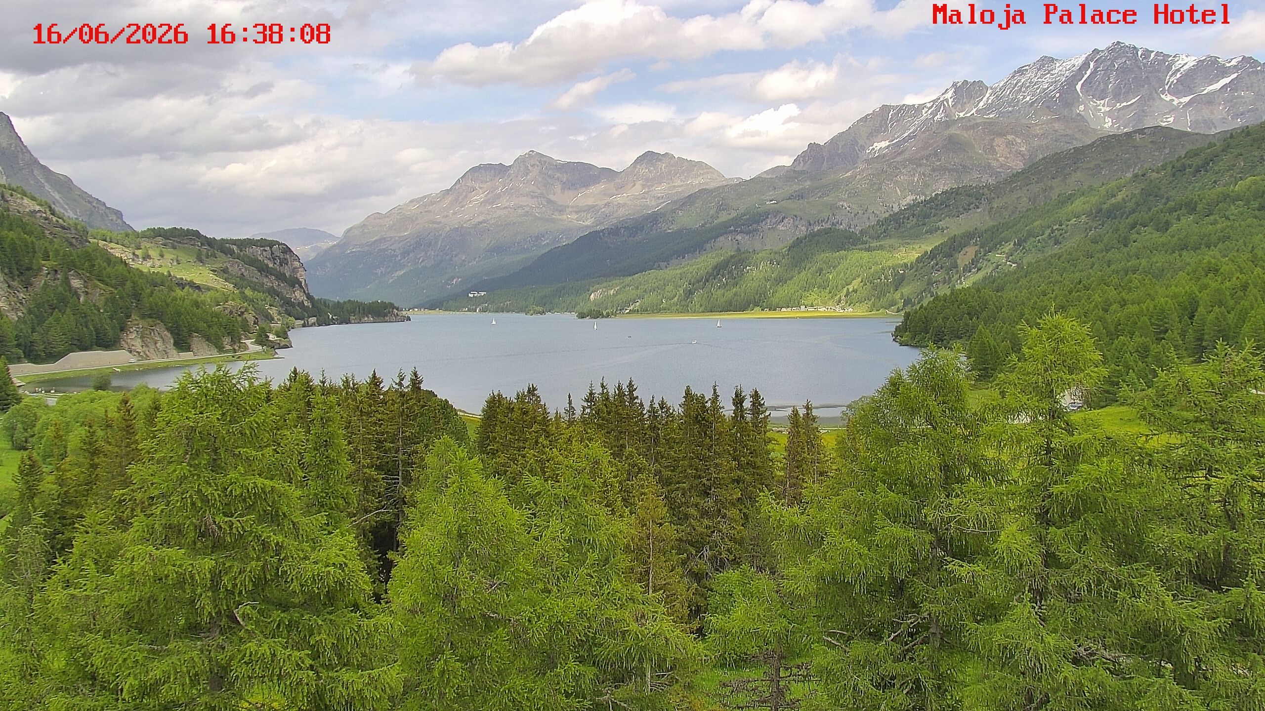 Bregaglia: Maloja webcam
