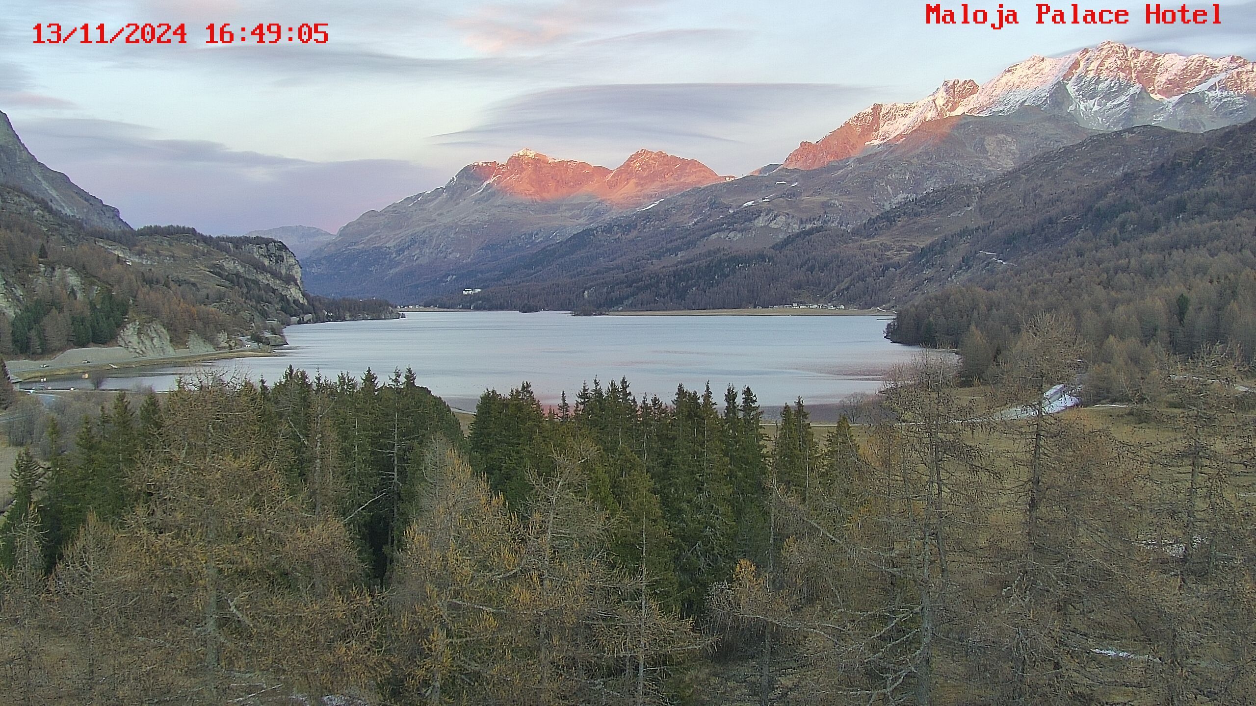 Bregaglia: Maloja webcam