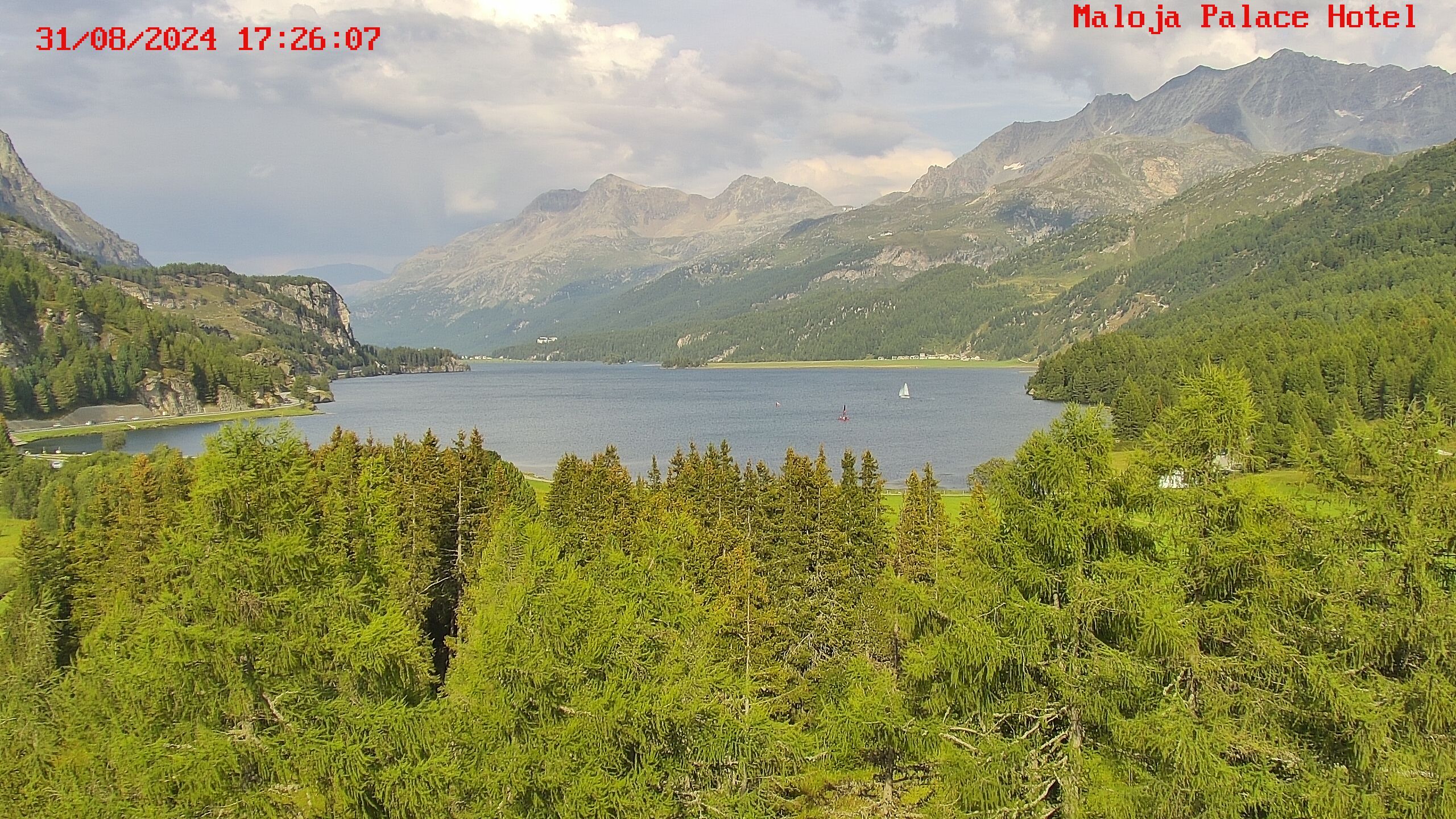 Bregaglia: Maloja webcam