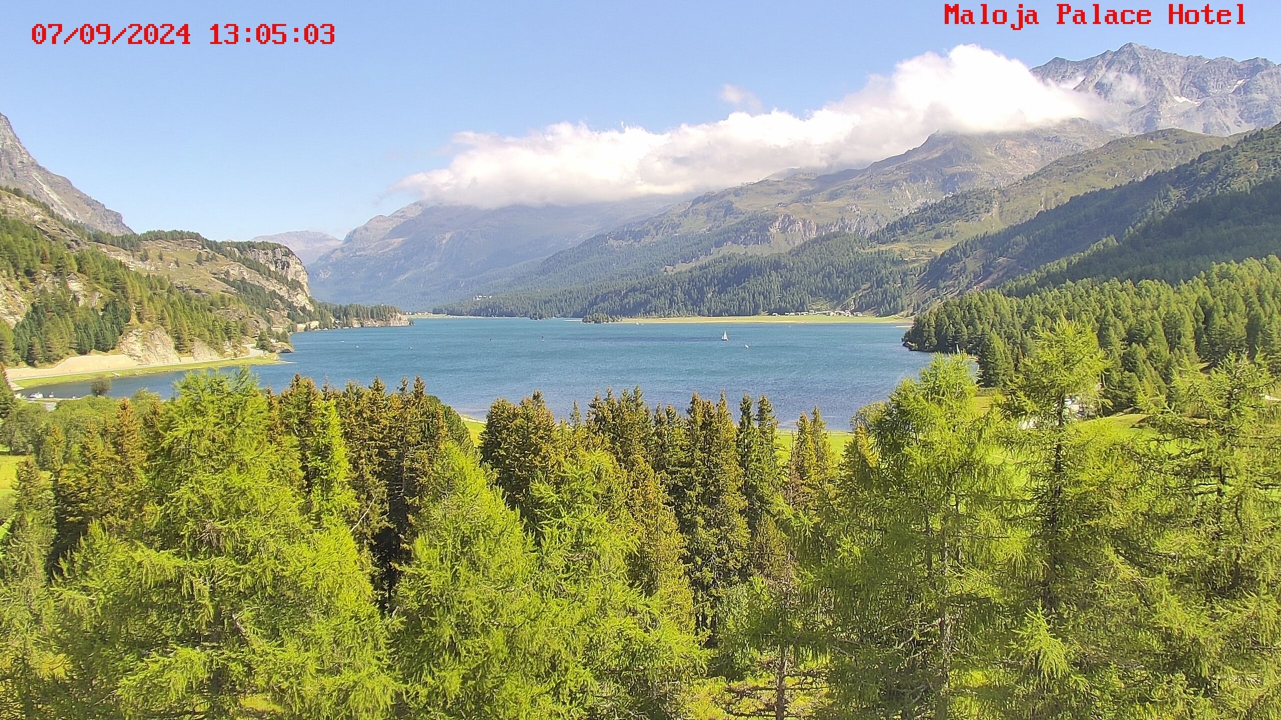 Bregaglia: Maloja webcam