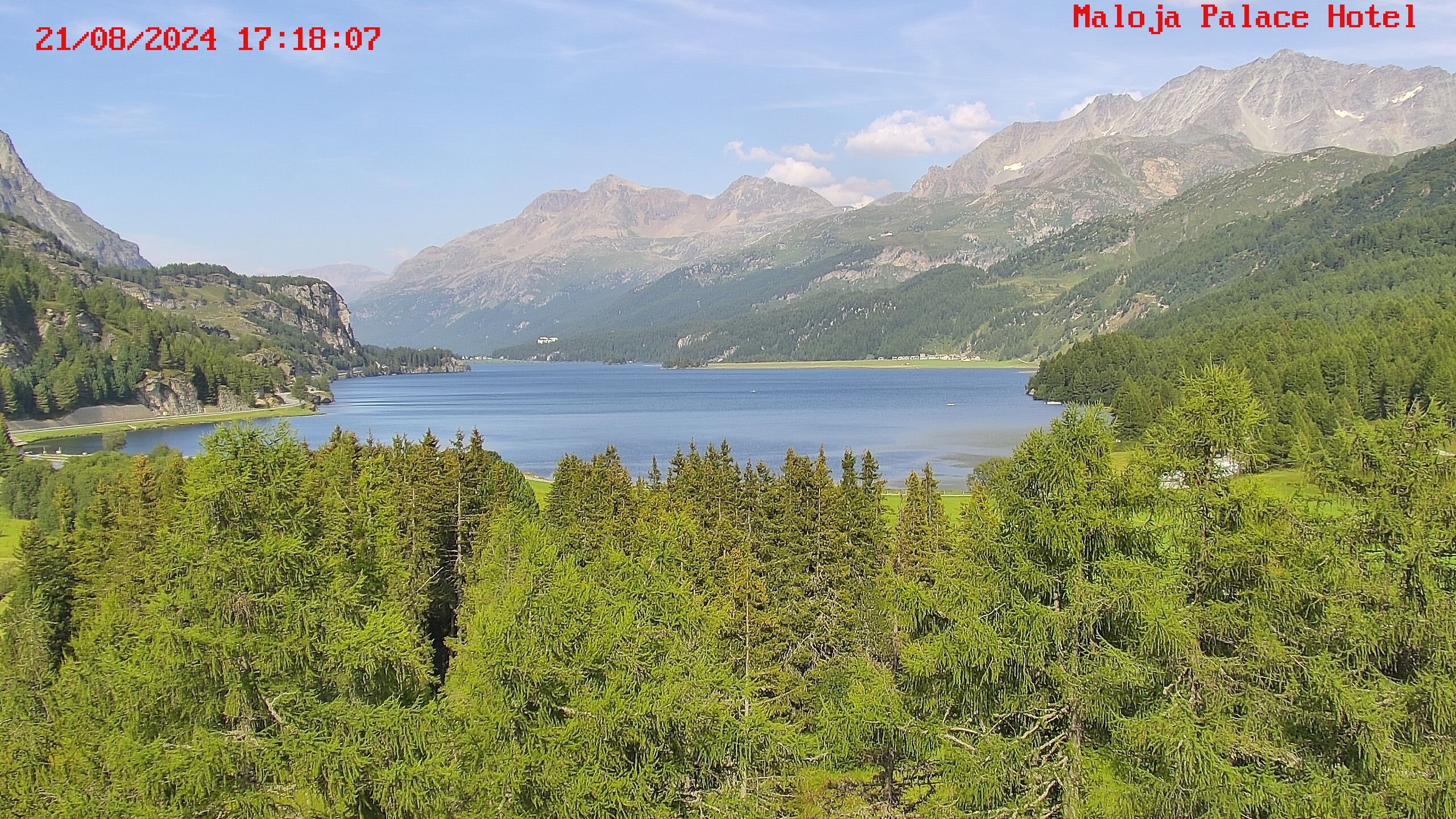 Bregaglia: Maloja webcam