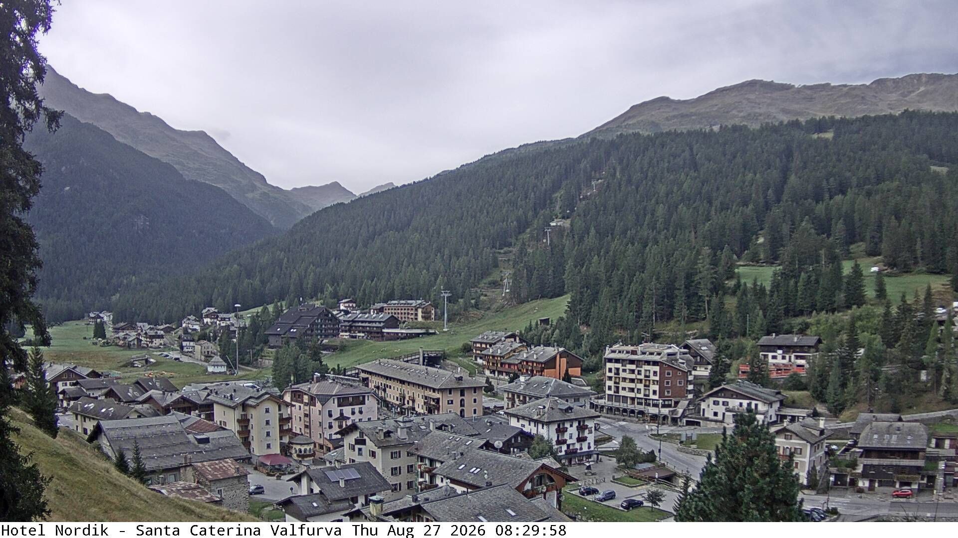 Traffic Cam Valfurva: Webcam SANTA CATERINA