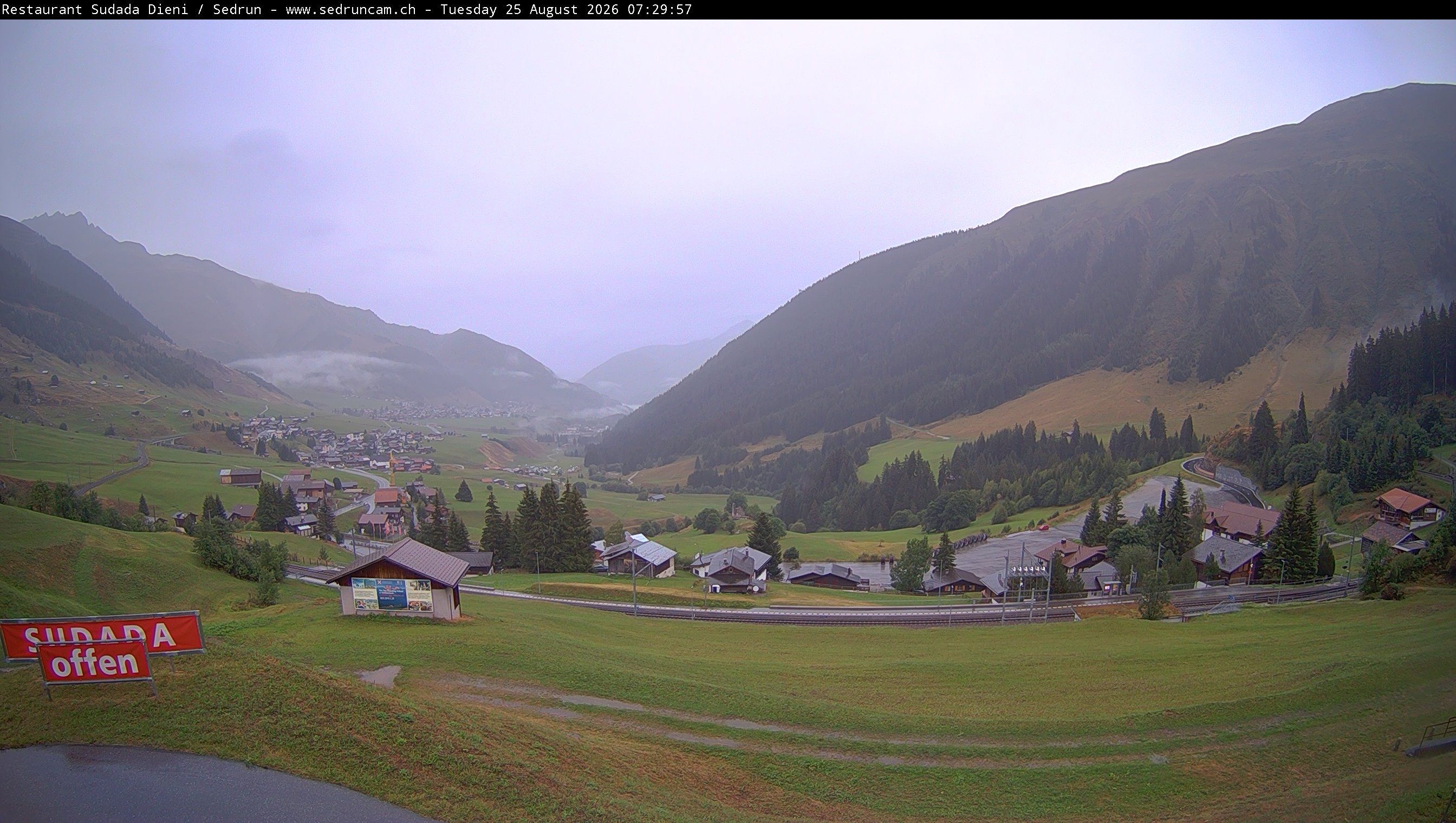 Tujetsch: Dieni - Ruèras - Campadi Rein - Sedrun - Valtgeva - Piz Muraun