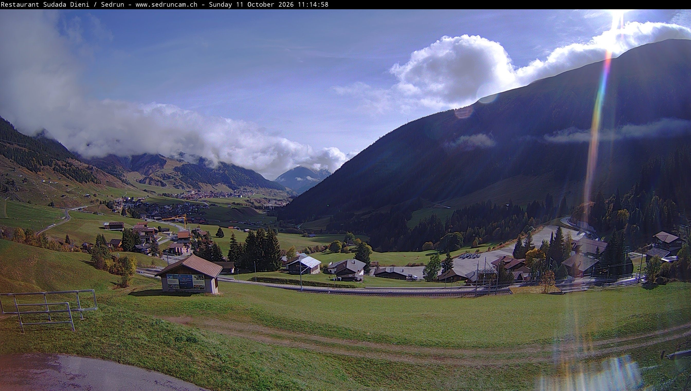 Tujetsch: Dieni - Ruèras - Campadi Rein - Sedrun - Valtgeva - Piz Muraun