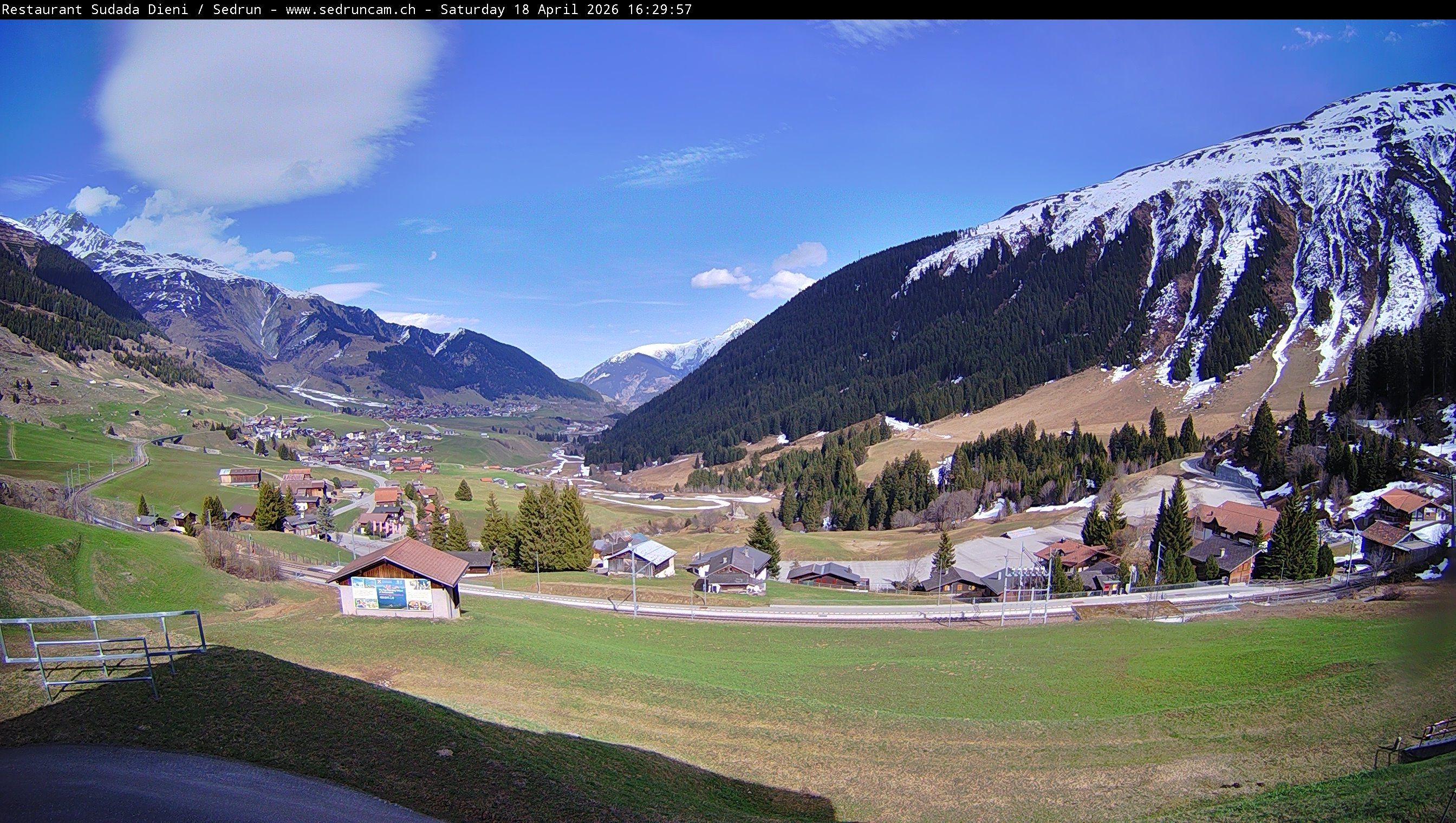 Tujetsch: Dieni - Ruèras - Campadi Rein - Sedrun - Valtgeva - Piz Muraun