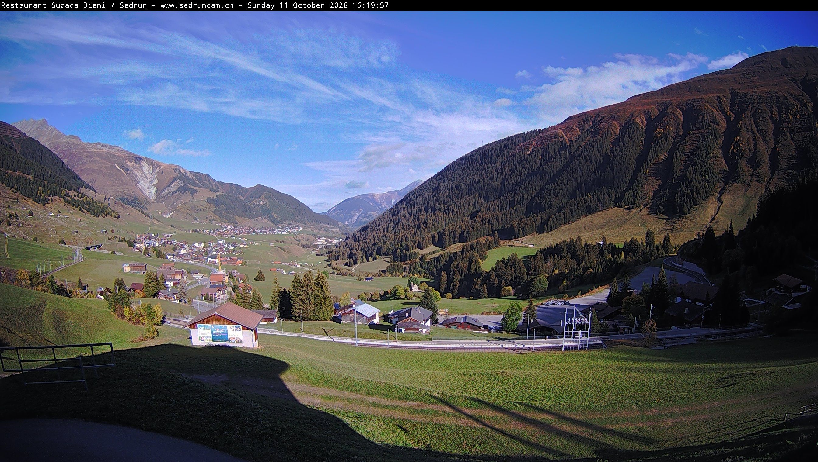 Tujetsch: Dieni - Ruèras - Campadi Rein - Sedrun - Valtgeva - Piz Muraun