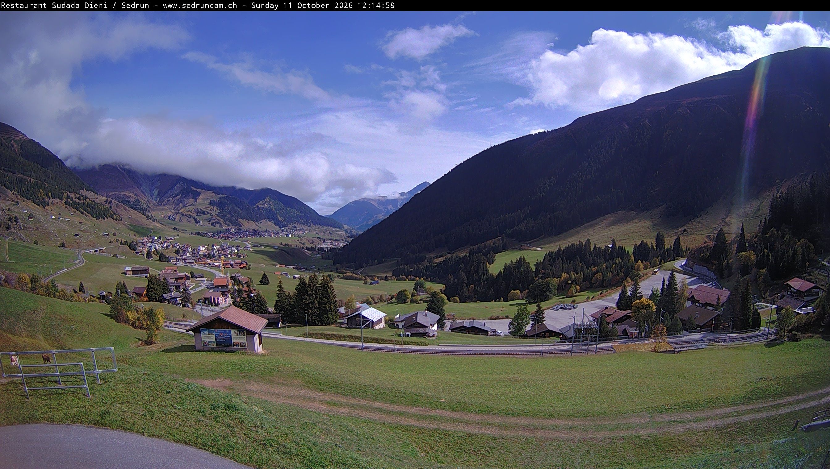 Tujetsch: Dieni - Ruèras - Campadi Rein - Sedrun - Valtgeva - Piz Muraun