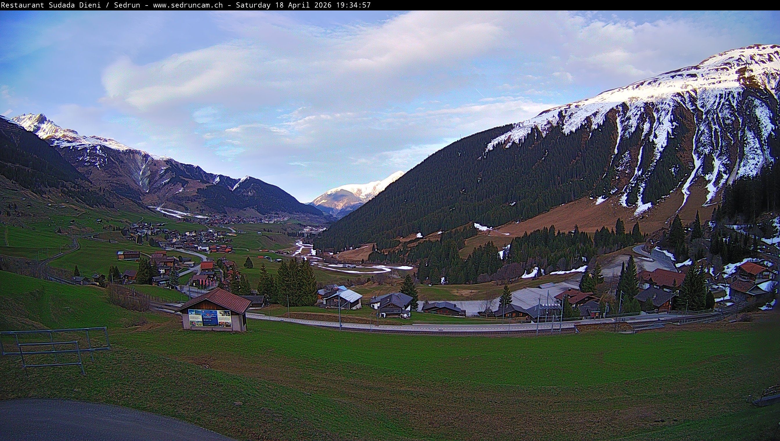 Tujetsch: Dieni - Ruèras - Campadi Rein - Sedrun - Valtgeva - Piz Muraun