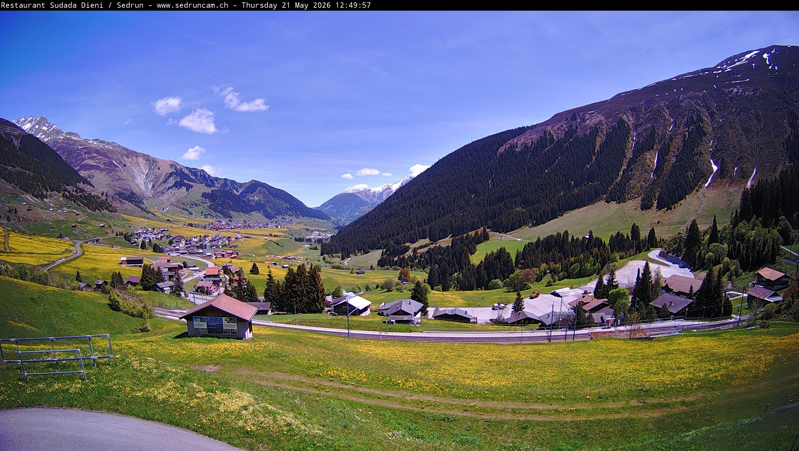 Tujetsch: Dieni - Ruèras - Campadi Rein - Sedrun - Valtgeva - Piz Muraun