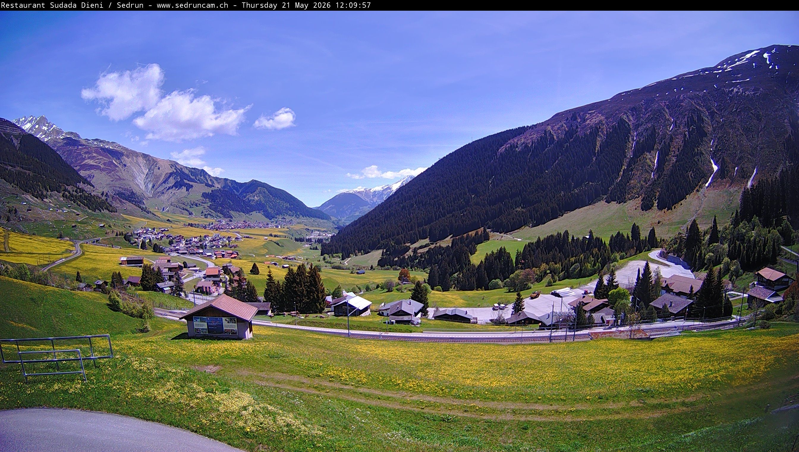 Tujetsch: Dieni - Ruèras - Campadi Rein - Sedrun - Valtgeva - Piz Muraun