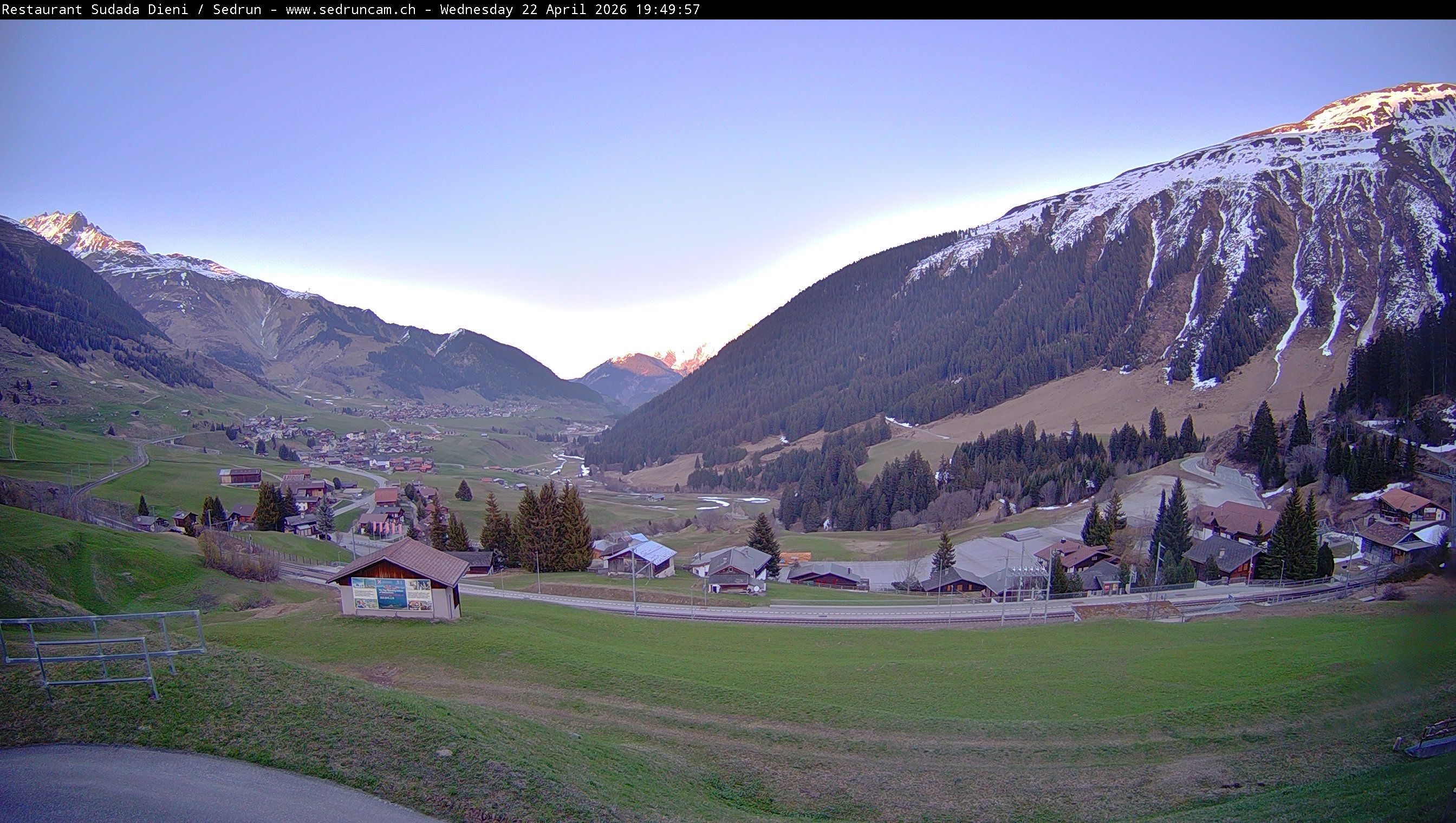 Tujetsch: Dieni - Ruèras - Campadi Rein - Sedrun - Valtgeva - Piz Muraun