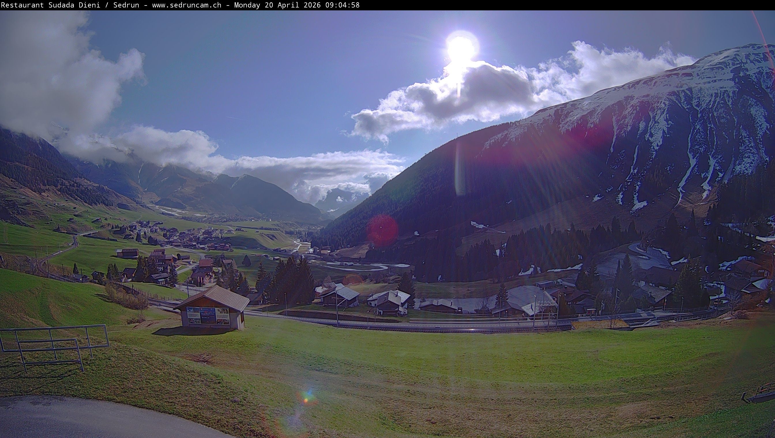 Tujetsch: Dieni - Ruèras - Campadi Rein - Sedrun - Valtgeva - Piz Muraun