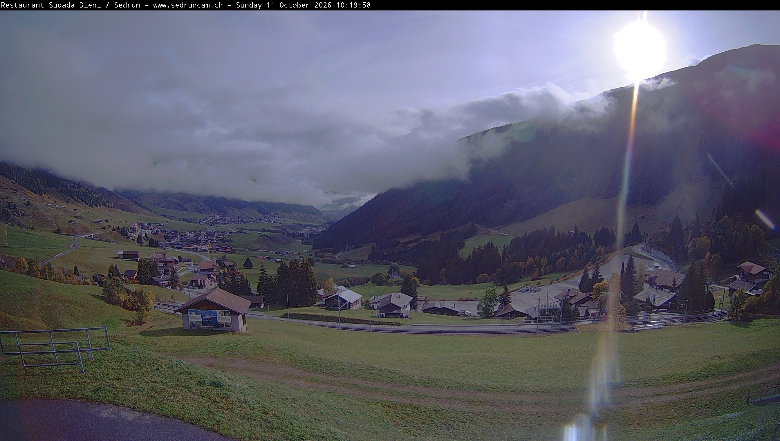 Tujetsch: Dieni - Ruèras - Campadi Rein - Sedrun - Valtgeva - Piz Muraun