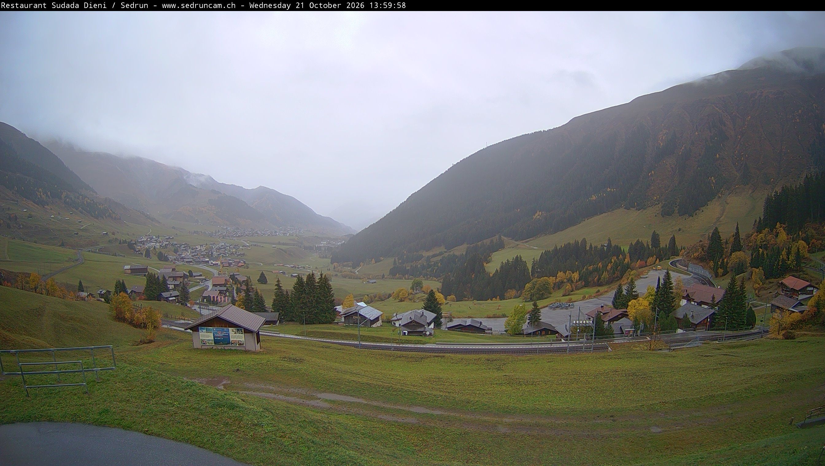 Tujetsch: Dieni - Ruèras - Campadi Rein - Sedrun - Valtgeva - Piz Muraun