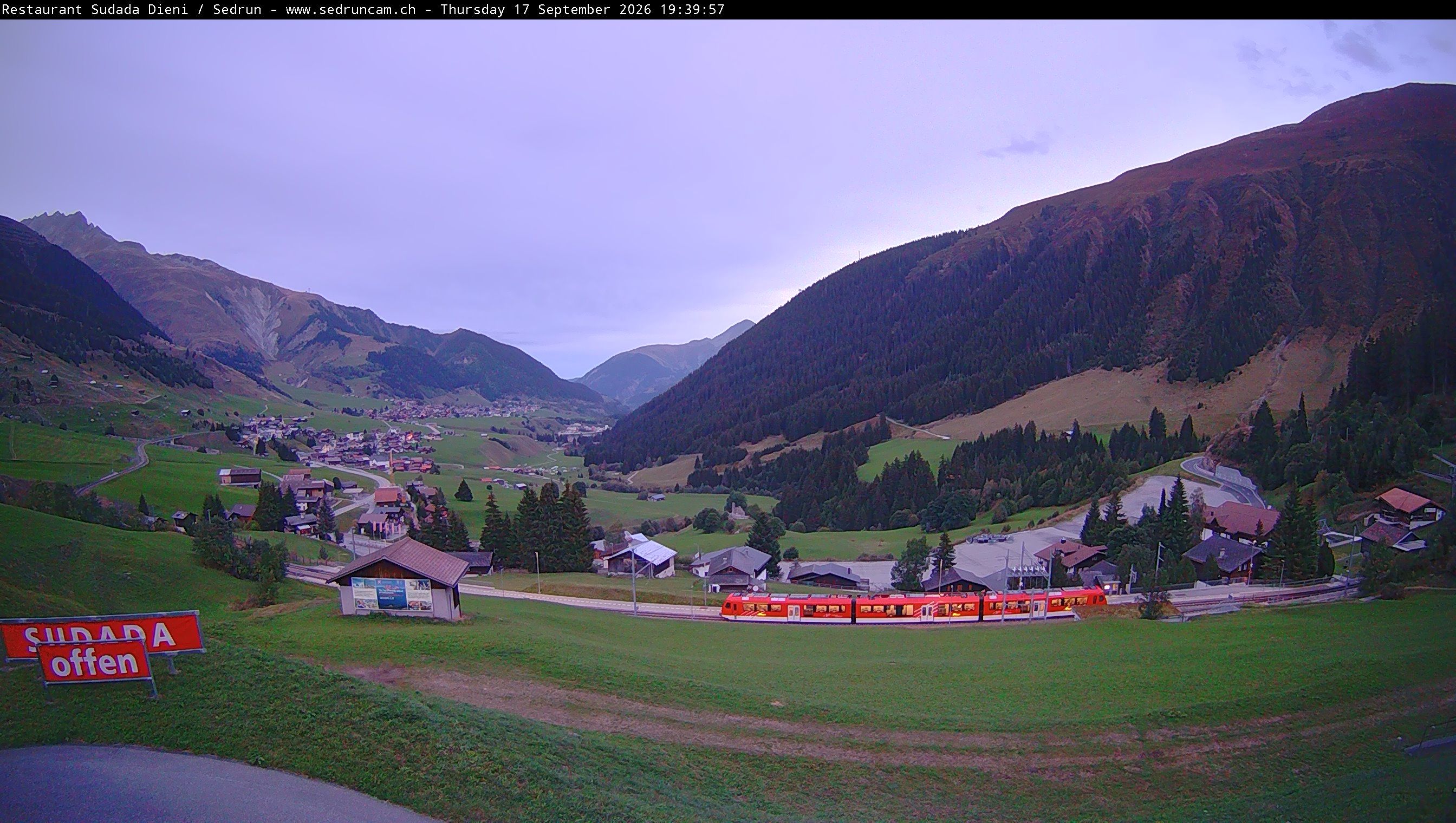 Tujetsch: Dieni - Ruèras - Campadi Rein - Sedrun - Valtgeva - Piz Muraun