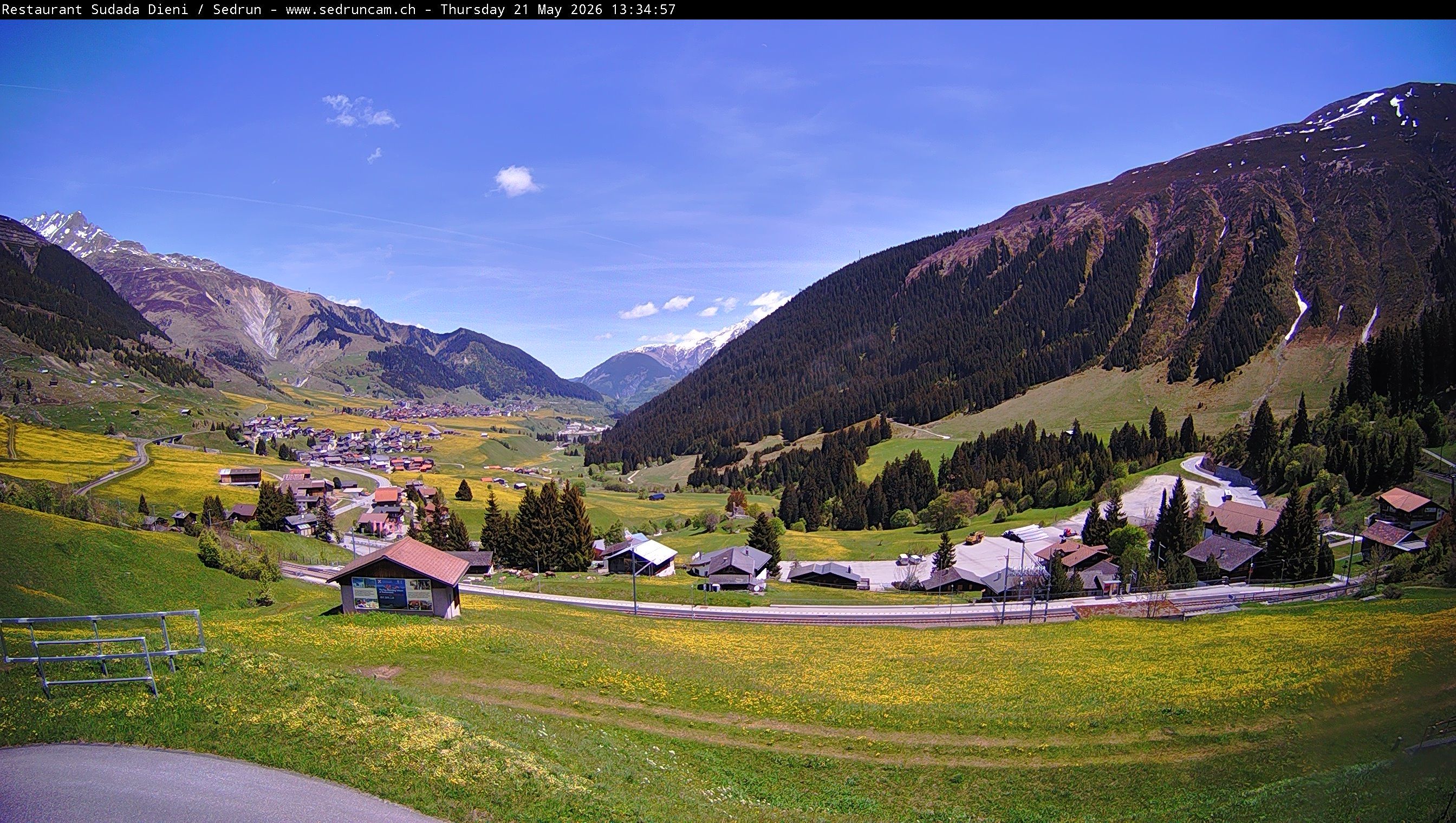 Tujetsch: Dieni - Ruèras - Campadi Rein - Sedrun - Valtgeva - Piz Muraun