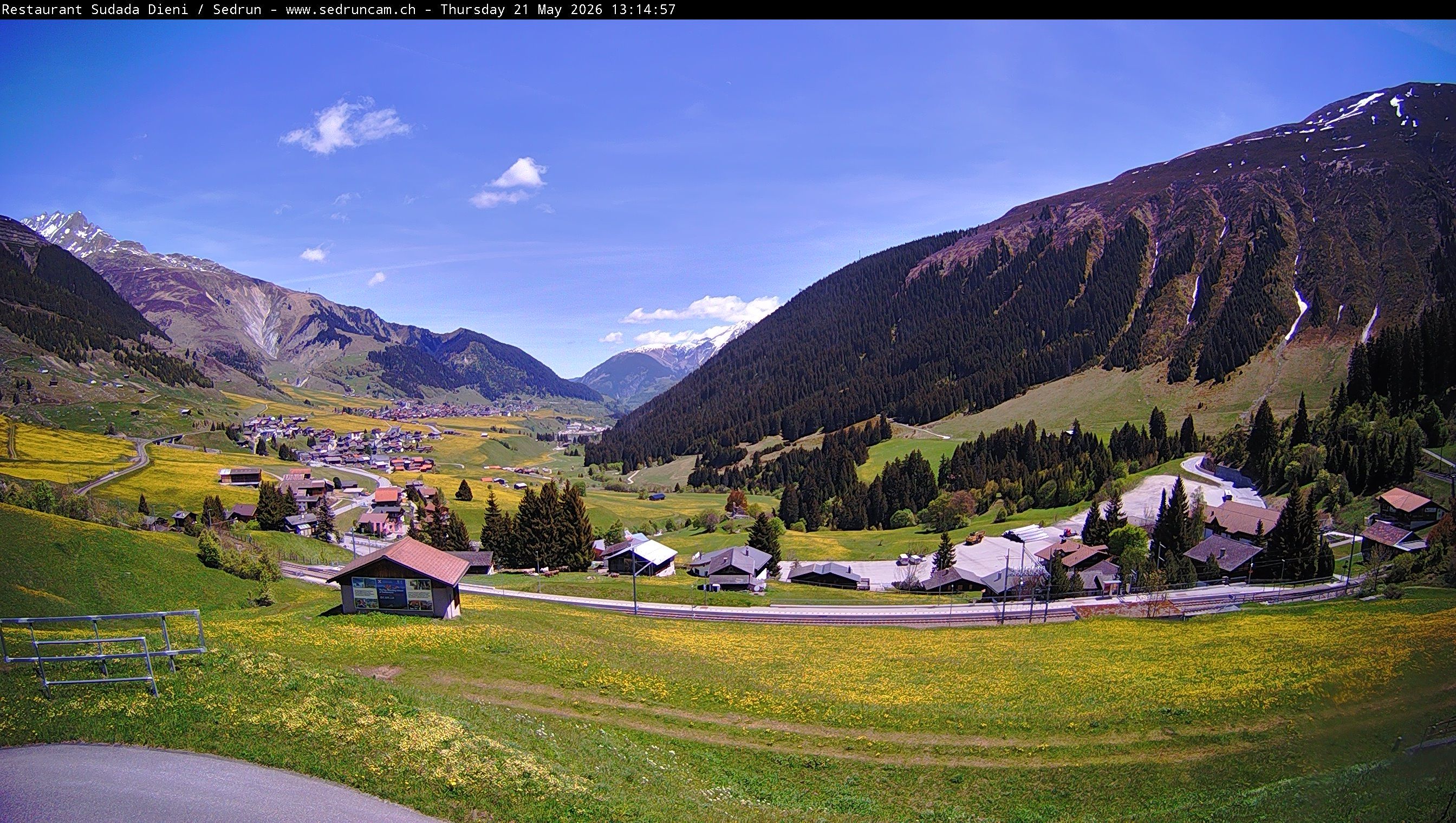 Tujetsch: Dieni - Ruèras - Campadi Rein - Sedrun - Valtgeva - Piz Muraun