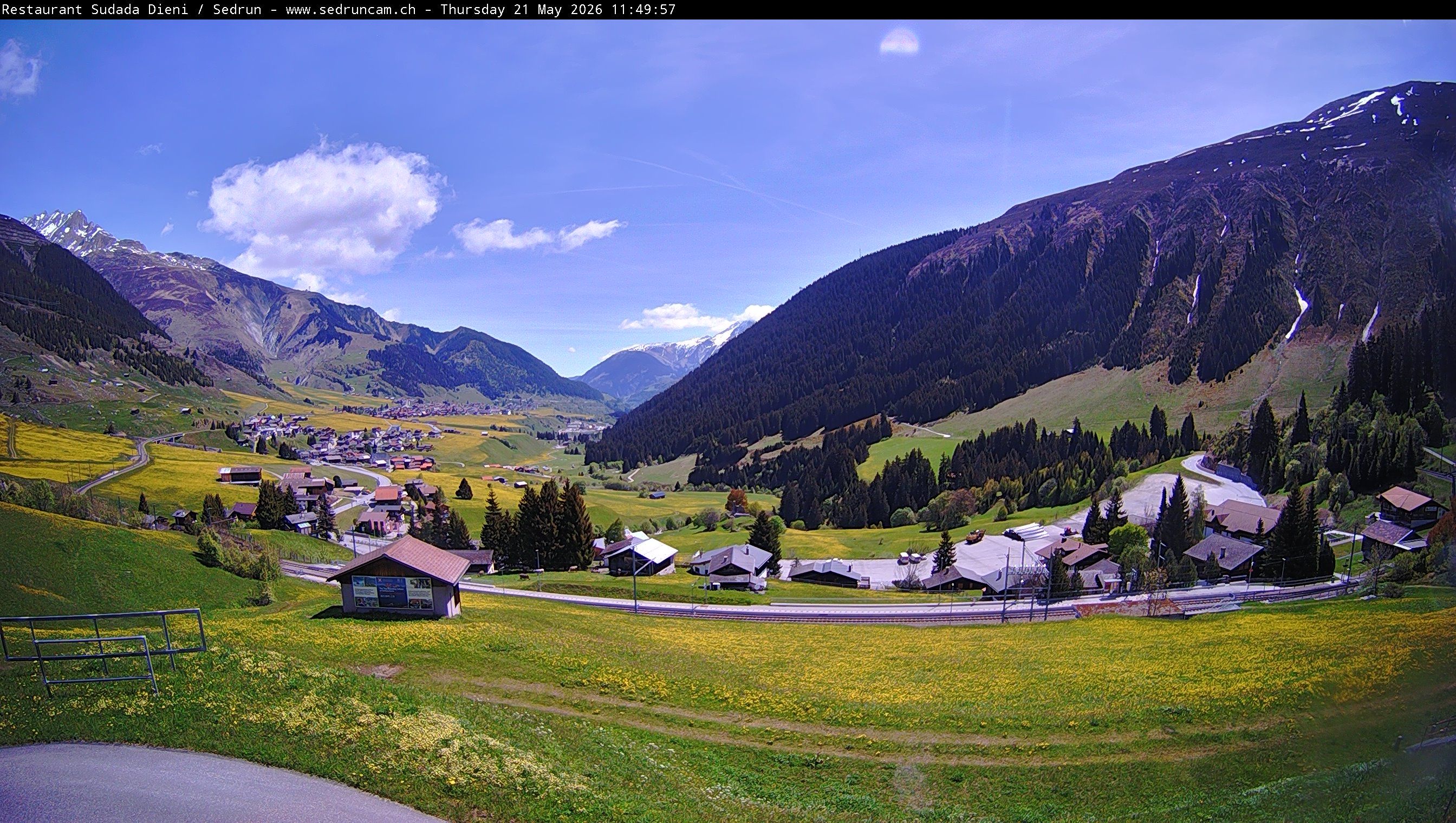 Tujetsch: Dieni - Ruèras - Campadi Rein - Sedrun - Valtgeva - Piz Muraun