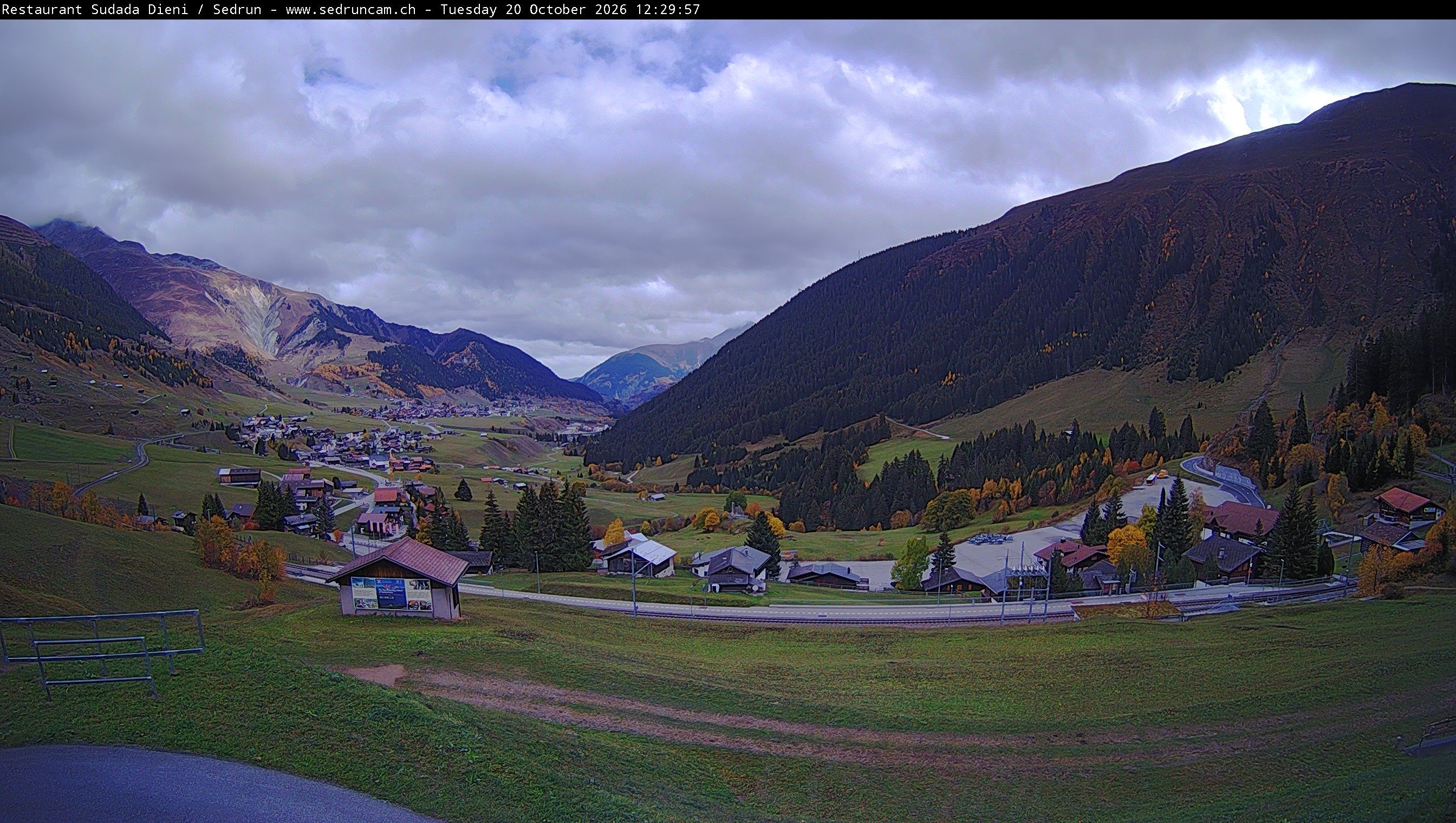 Tujetsch: Dieni - Ruèras - Campadi Rein - Sedrun - Valtgeva - Piz Muraun