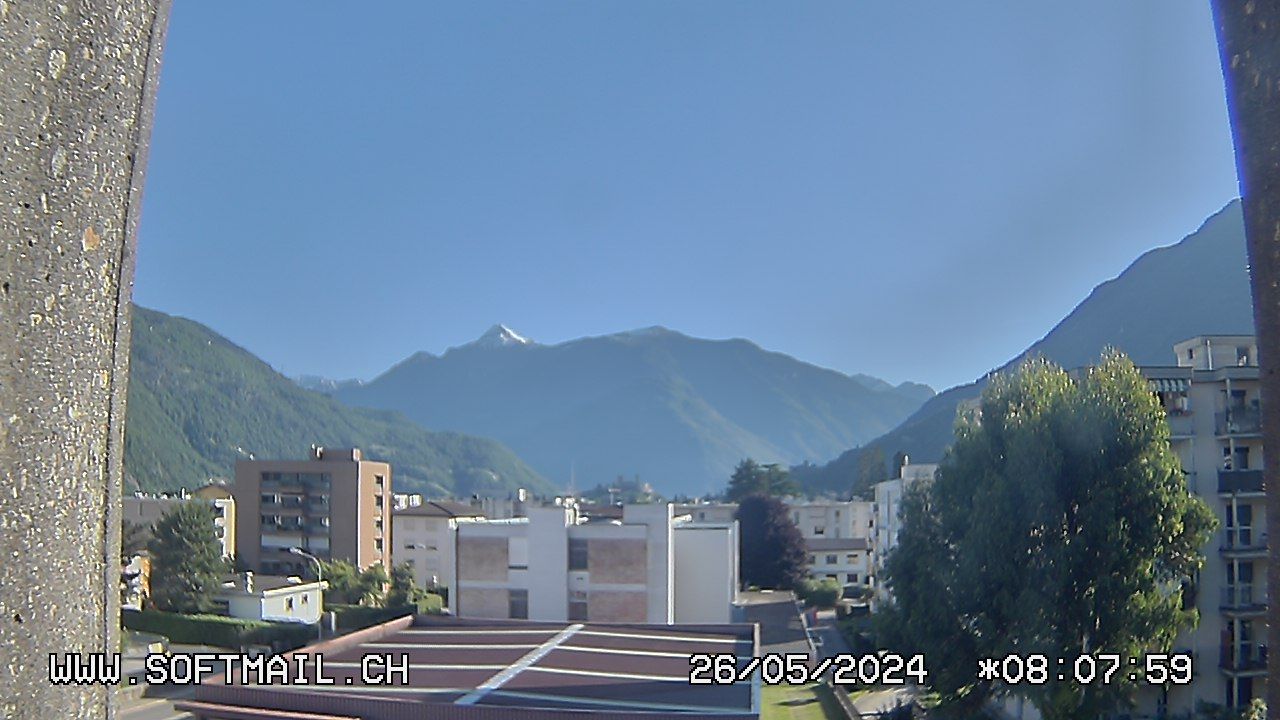 Bellinzona: Giubiasco Richtung 3 Castelli di