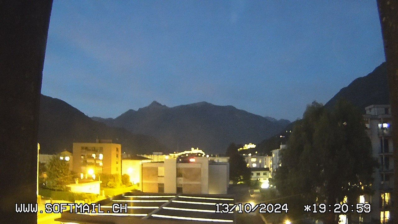 Bellinzona: Giubiasco Richtung 3 Castelli di