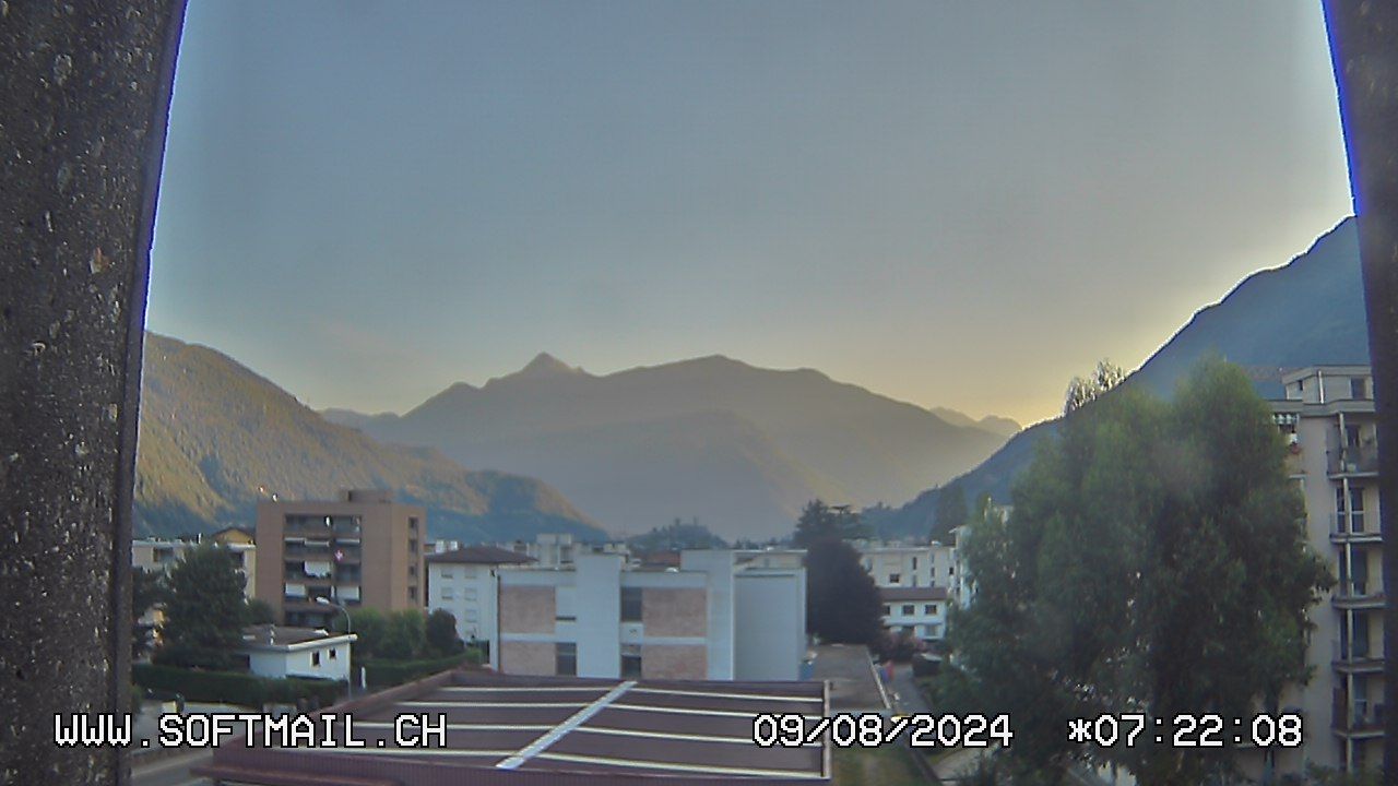 Bellinzona: Giubiasco Richtung 3 Castelli di