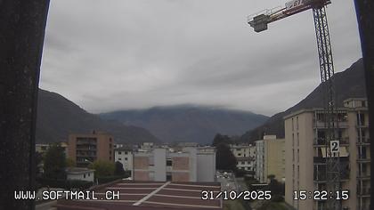 Bellinzona: Giubiasco Richtung 3 Castelli di