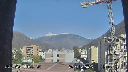 Bellinzona: Giubiasco Richtung 3 Castelli di